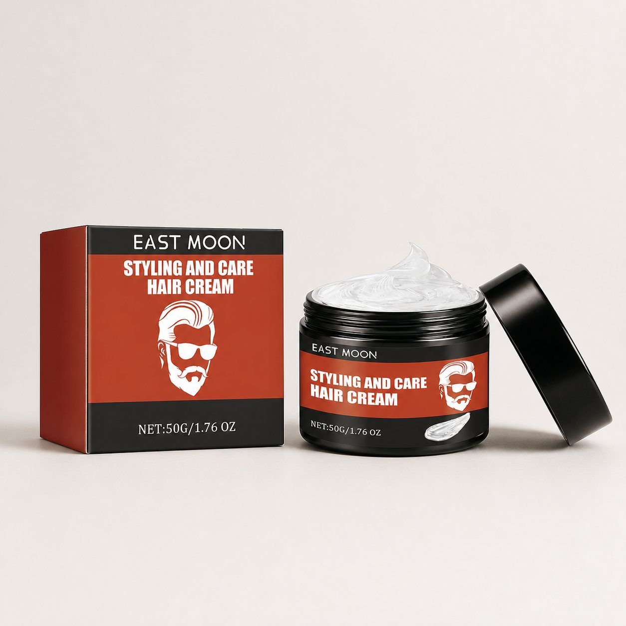 EAST MOON Men's Hair Styling Cream, 50 g photo 6