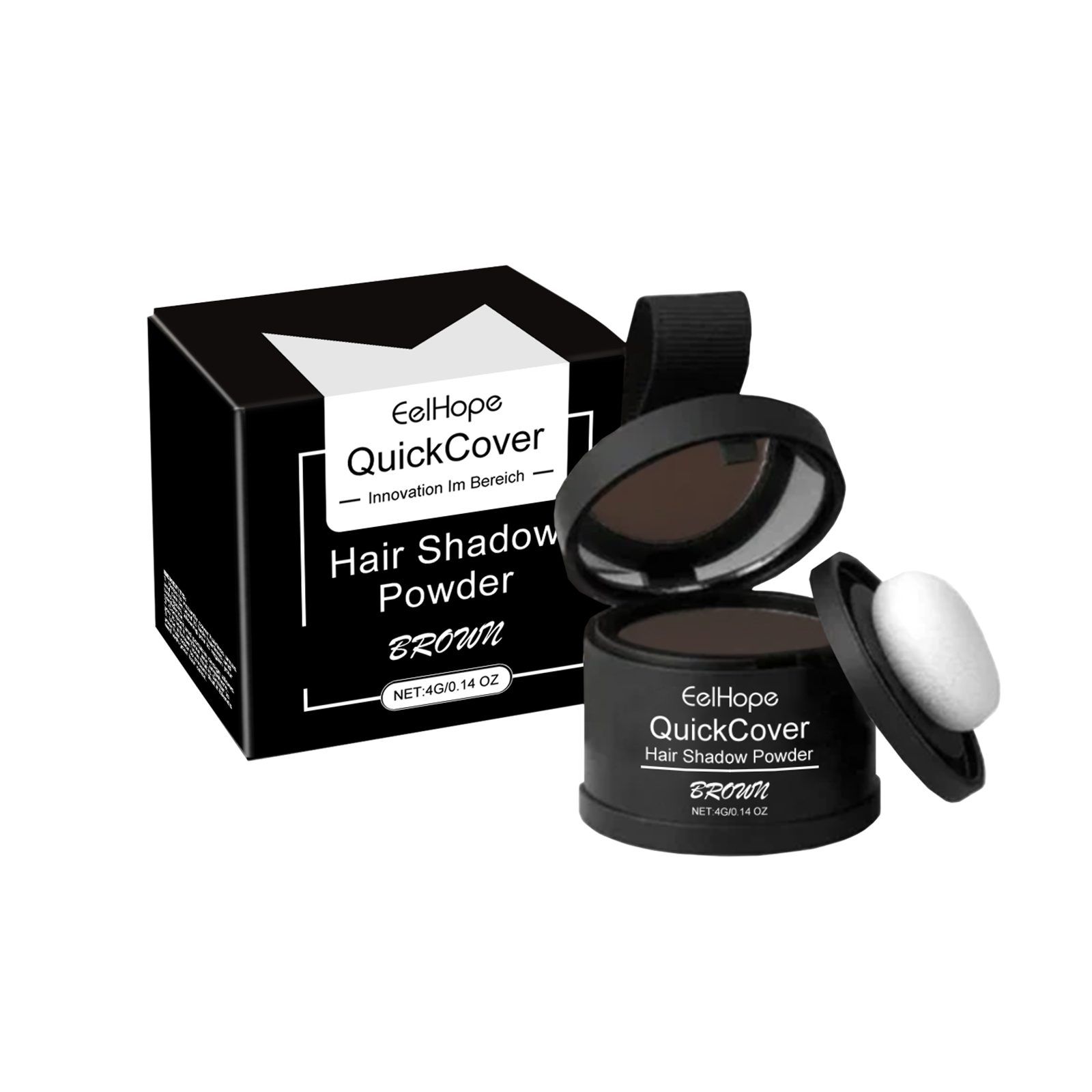 EELHOPE Hairline Coverage Powder, Brown, 4 g photo 6