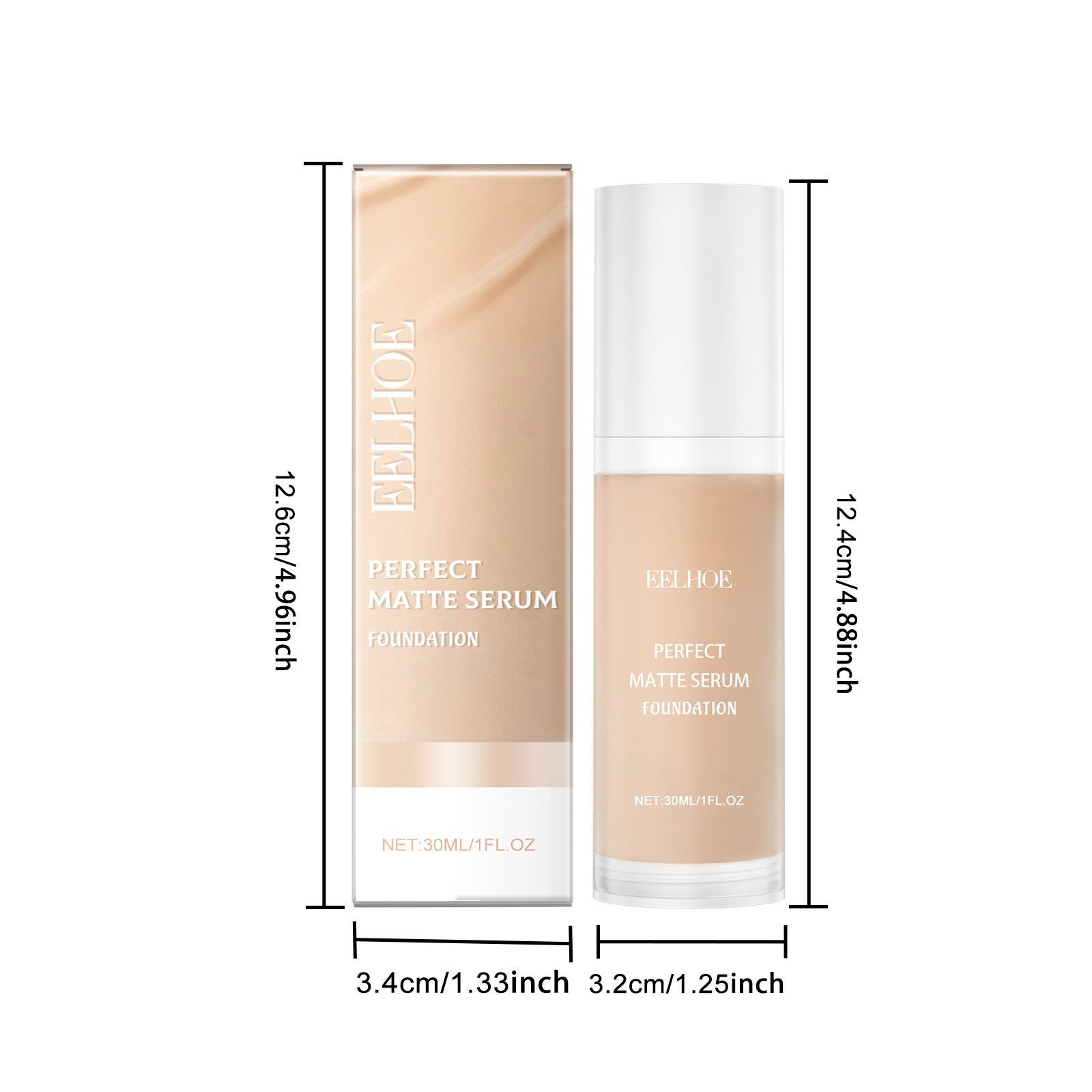 EELHOE Moisturizing Foundation Liquid, Natural, 0 Pieces photo 6