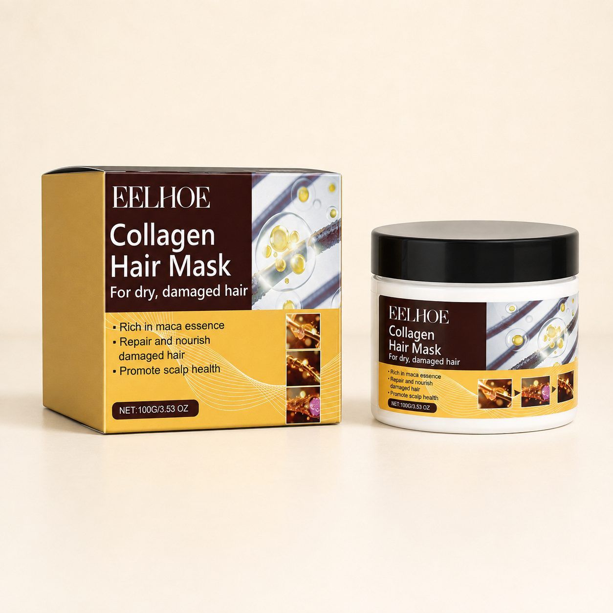 EELHOE Collagen Hair Mask, 100 g photo 4