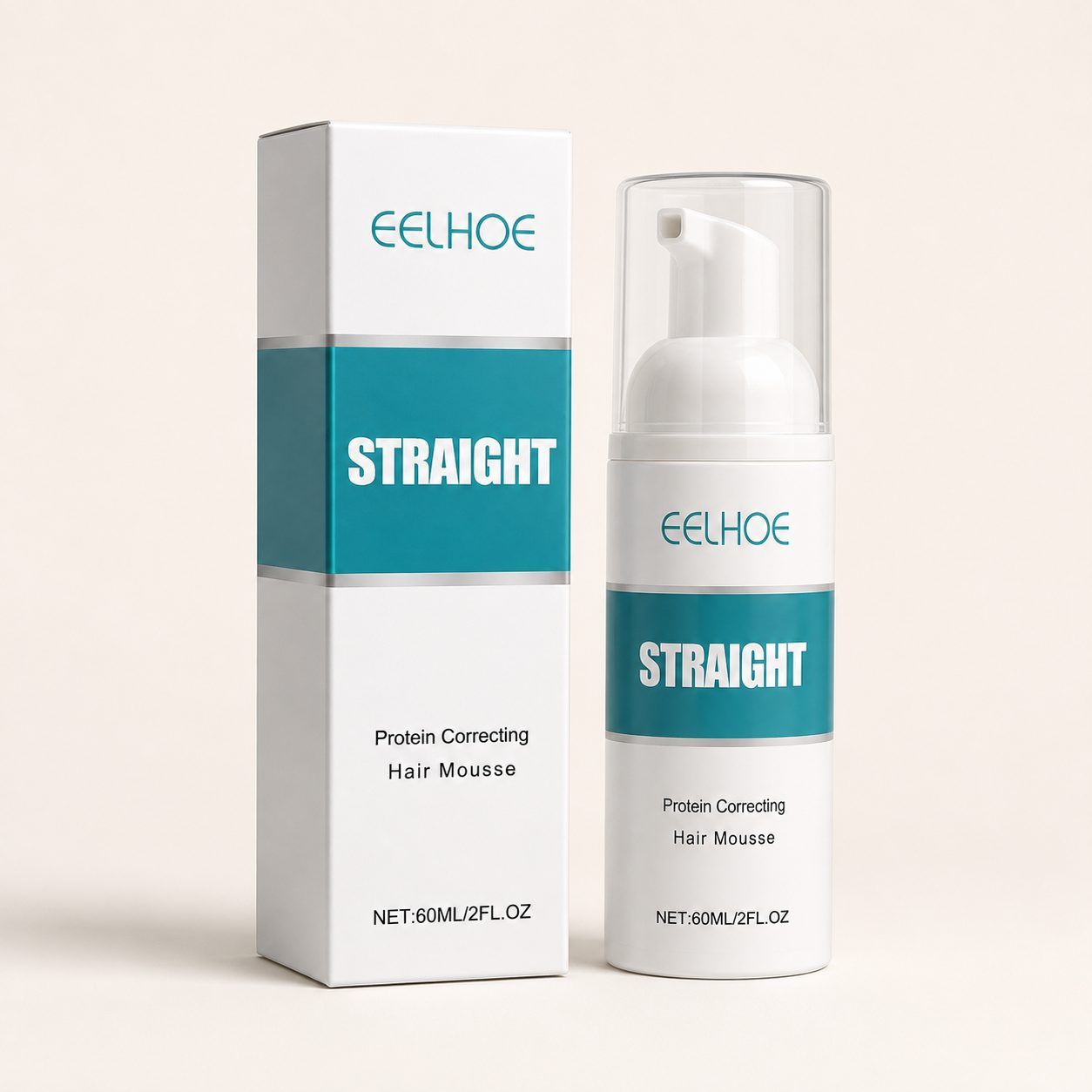 EELHOE Hair Smoothing Mousse, 60 g photo 3