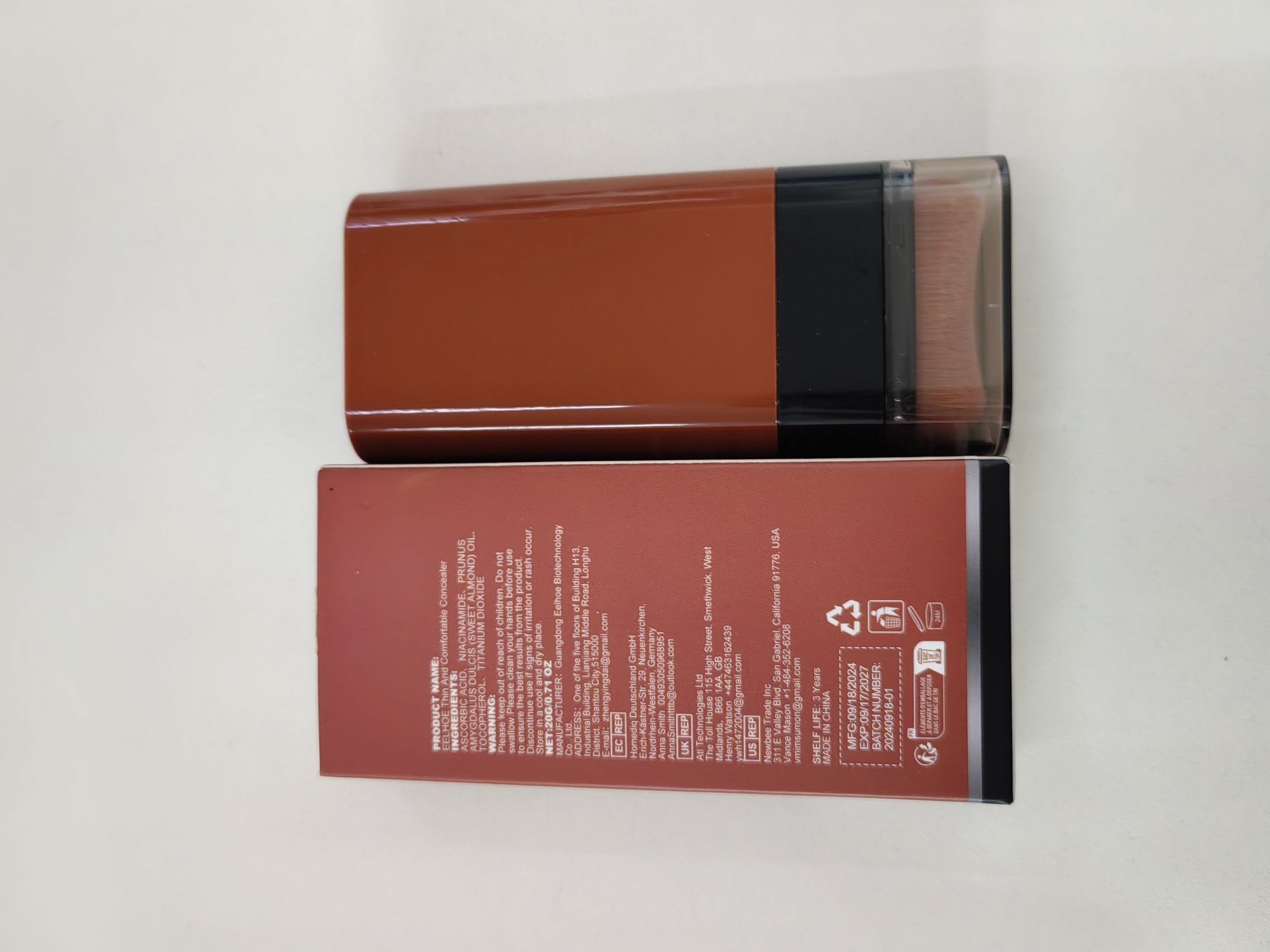 EELHOE Concealer Foundation Stick, Ivory, 20 g photo 5
