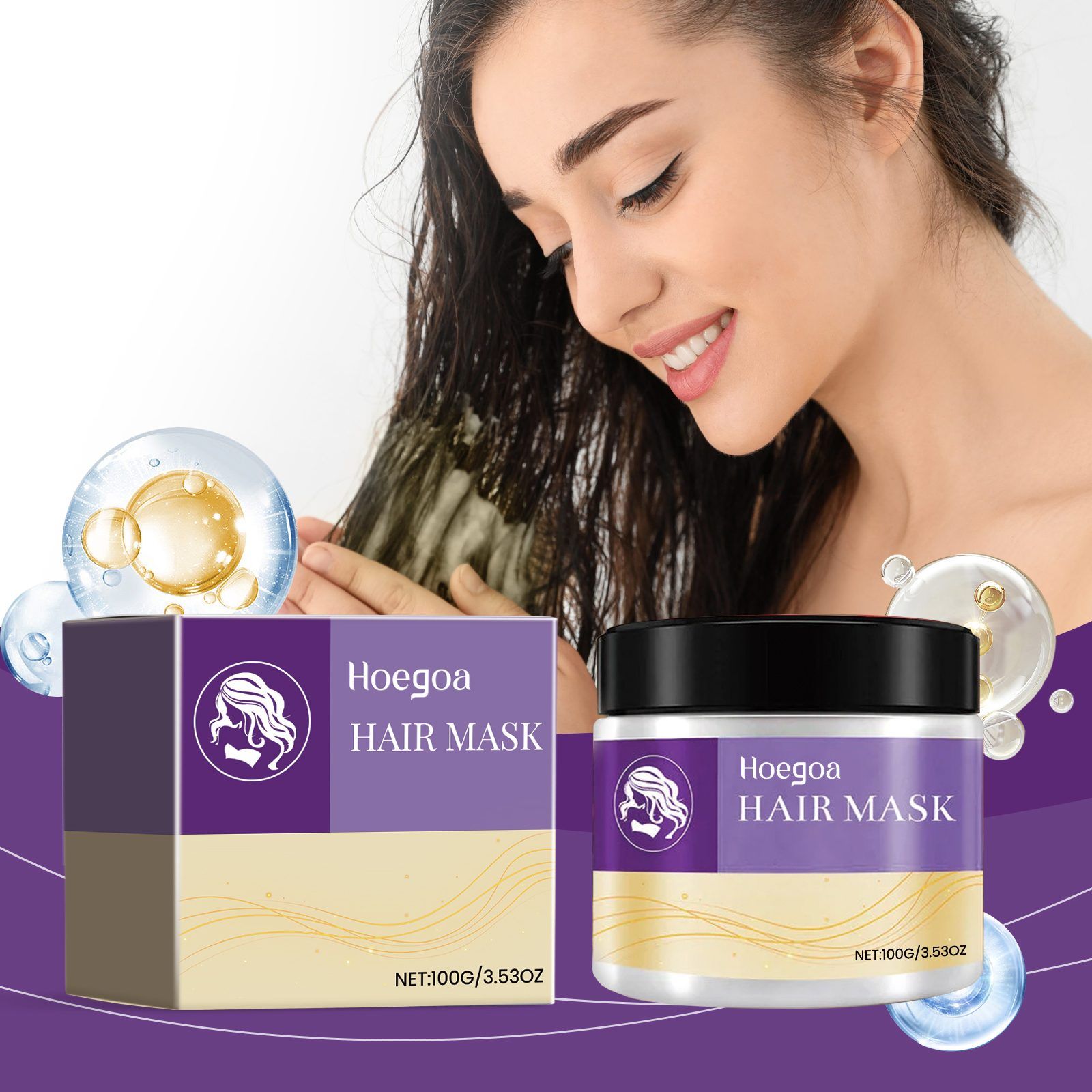 HOEGOA Deep Conditioning Hair Mask, 100 g photo 8