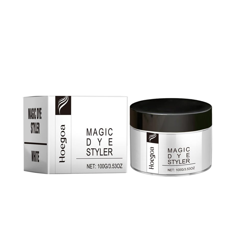 HOEGOA White Temporary Hair Color Wax, 100 g photo 3