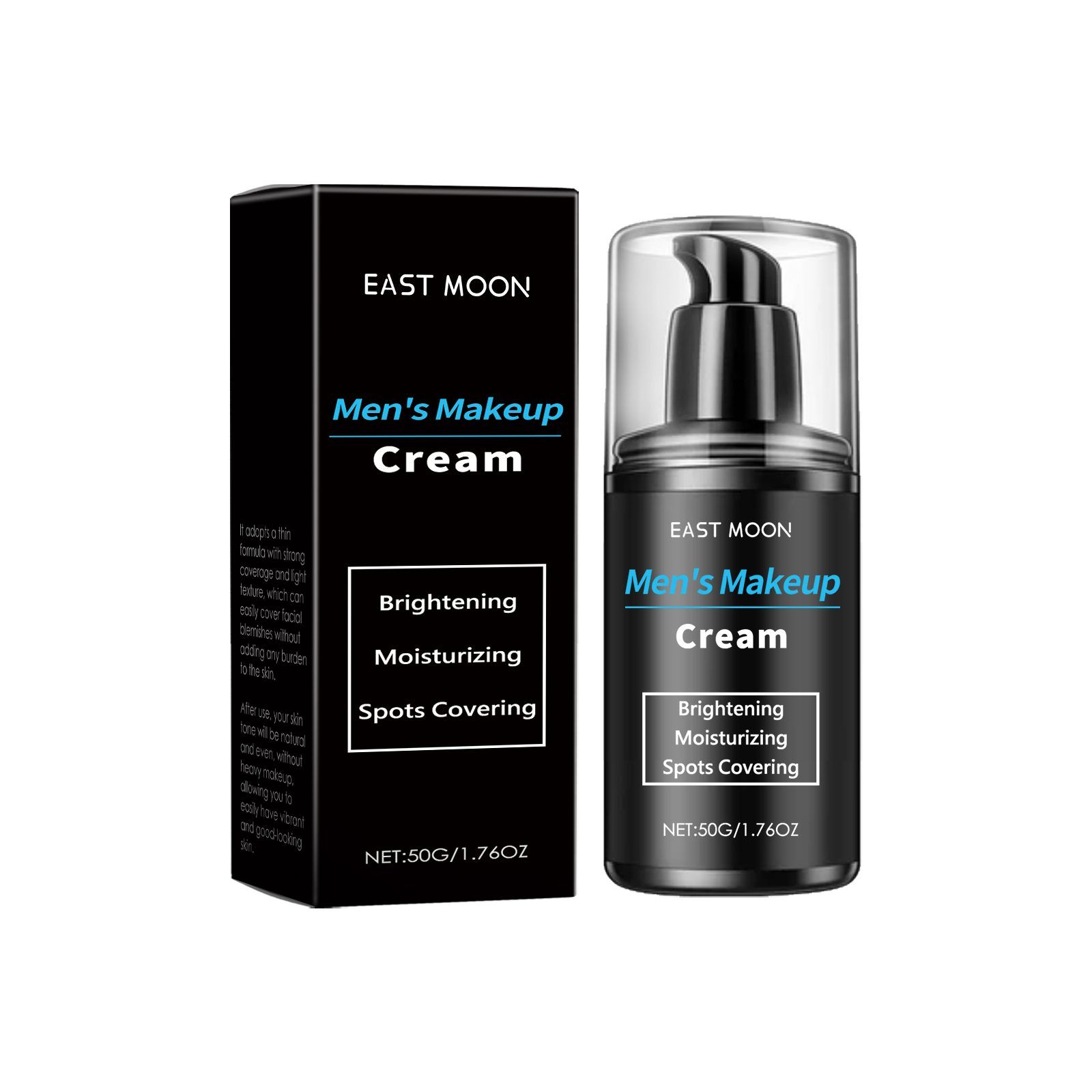 EAST MOON Men's Tinted Face Concealer Cream, 50 g photo 4