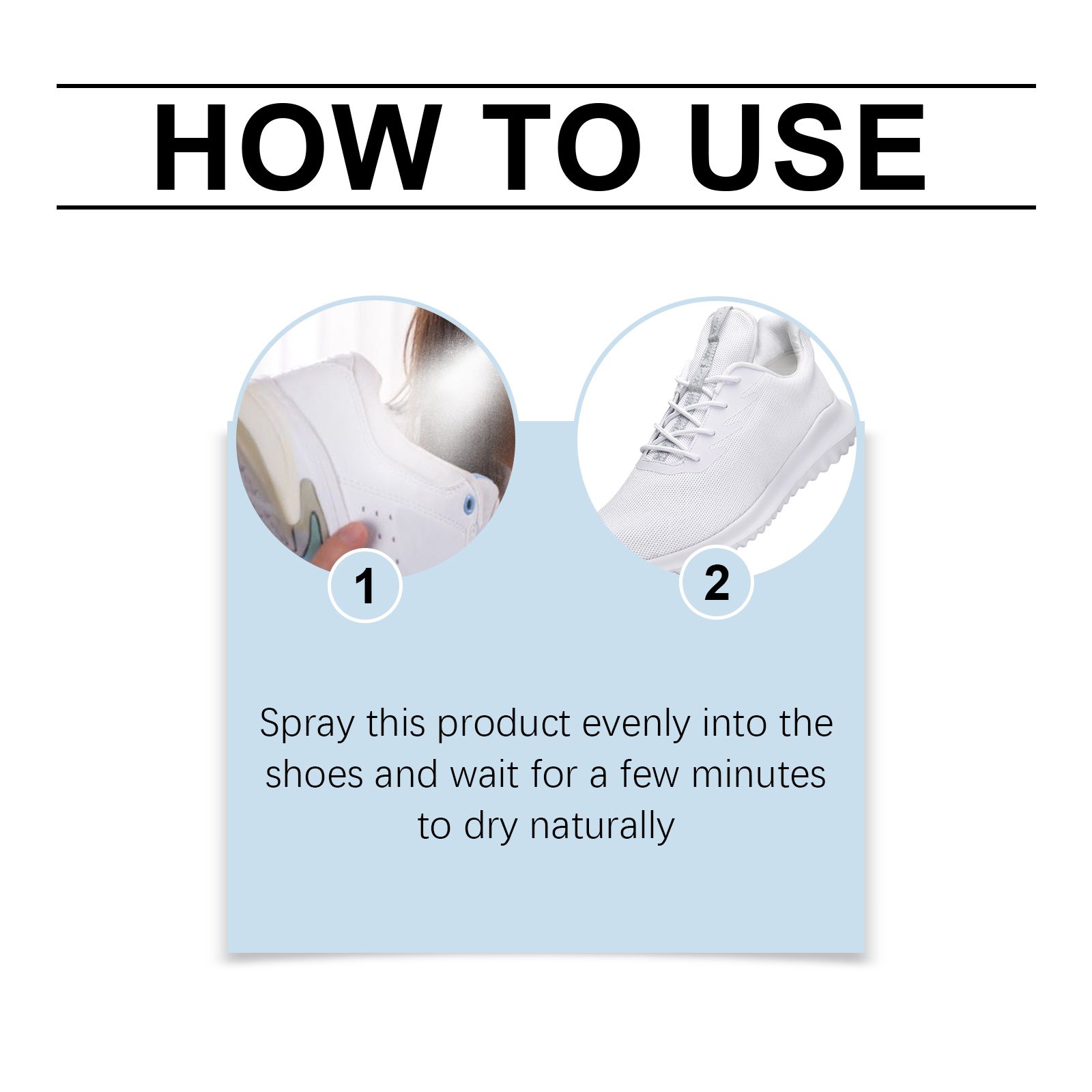 JAKEHOE Footwear Deodorizing Spray, 100 ml / 1 Bottle photo 5