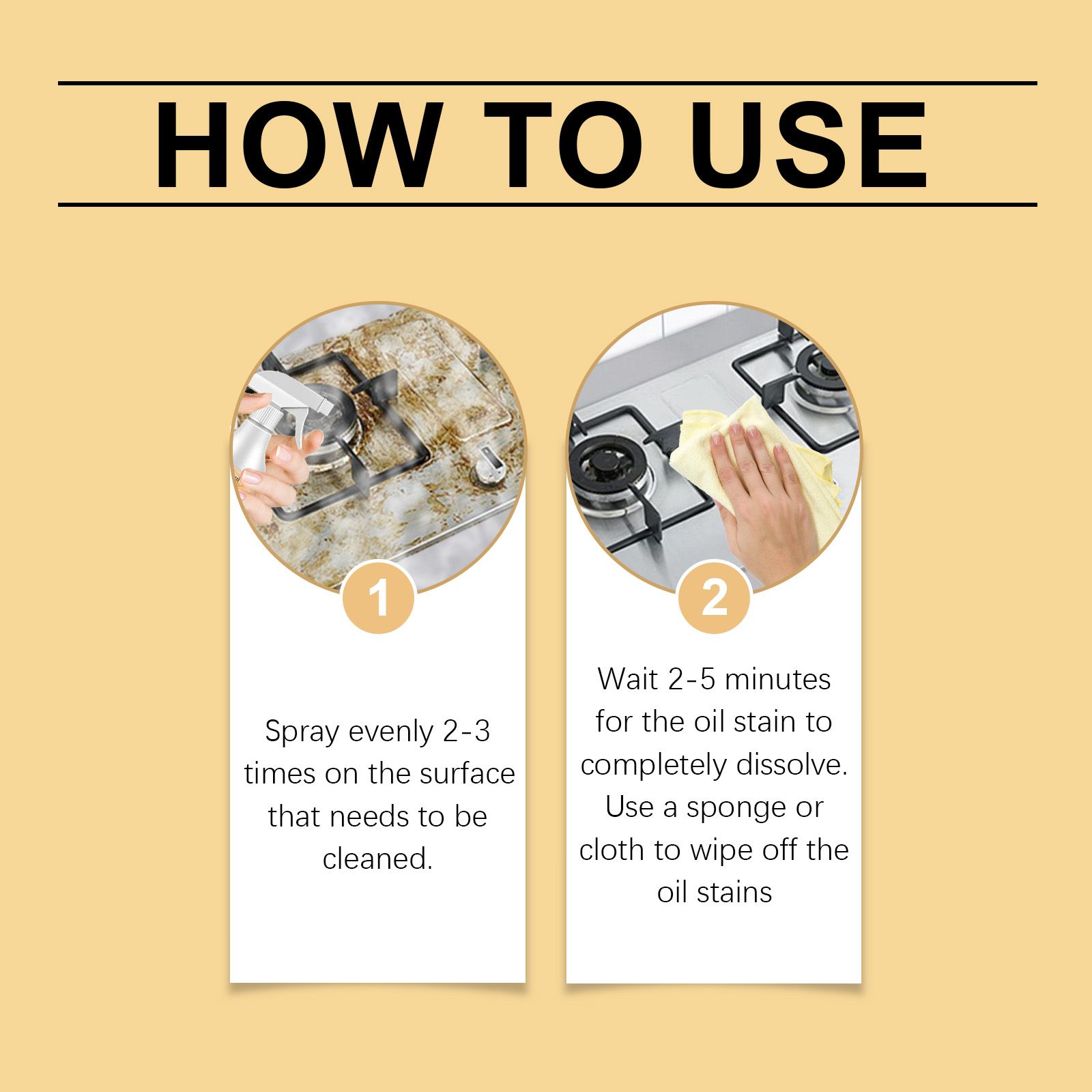 JUE FISH Kitchen Cleaner Spray, 120 ml / 1 Bottle photo 8