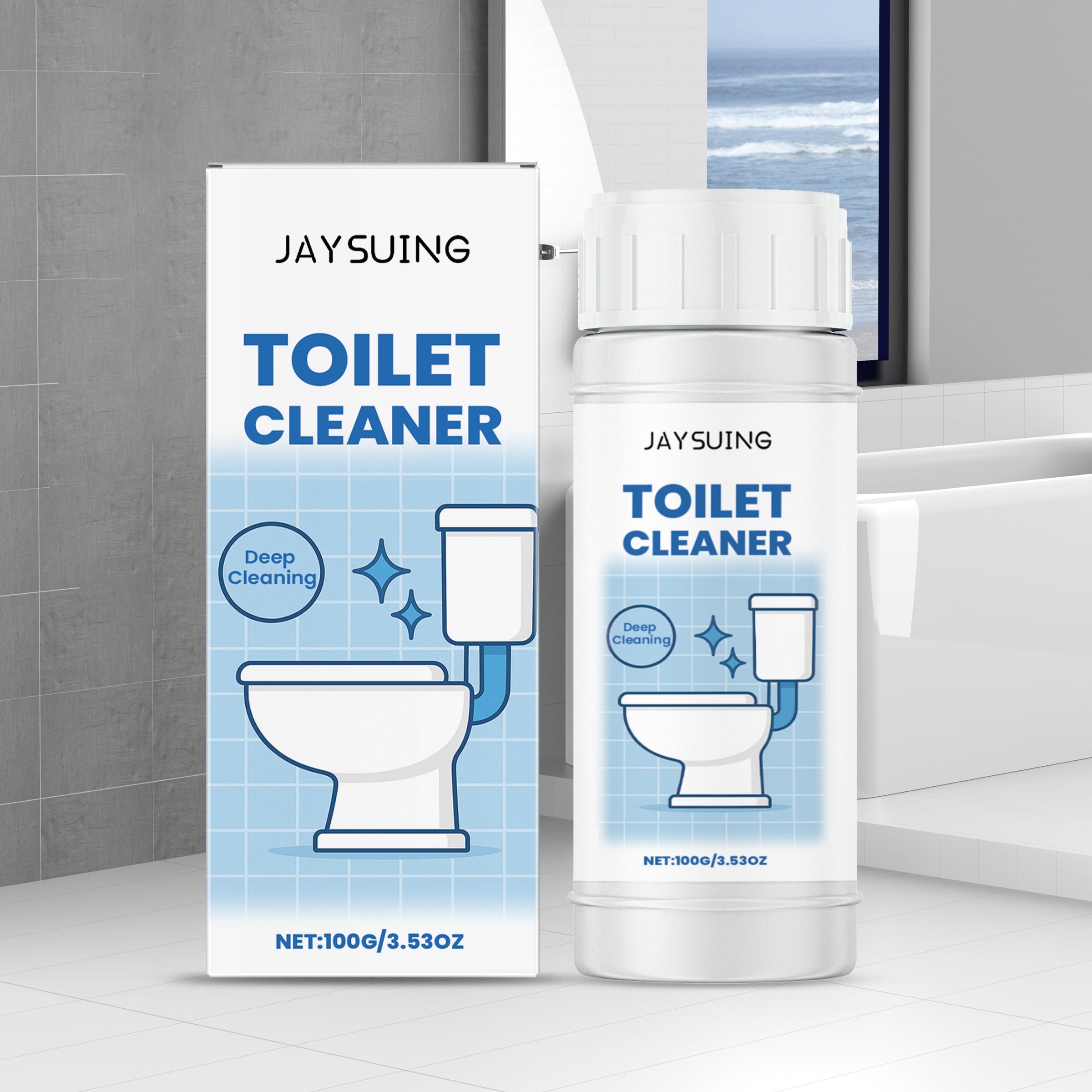 JAYSUING Toilet Cleaning Powder, 100 g / 1 Bottle photo 8