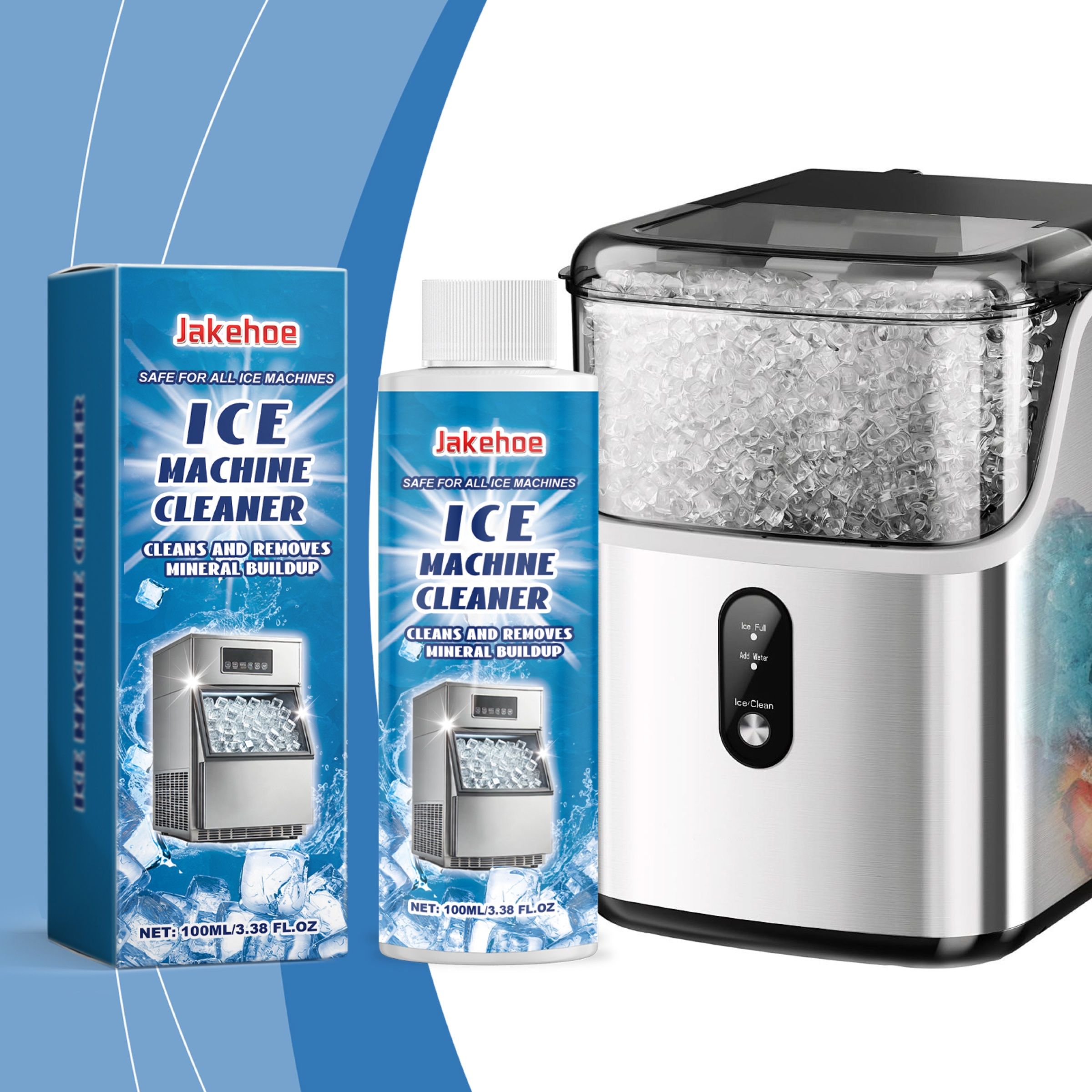 JAKEHOE Ice Machine Cleaner Liquid, 100 ml / 1 Bottle photo 5