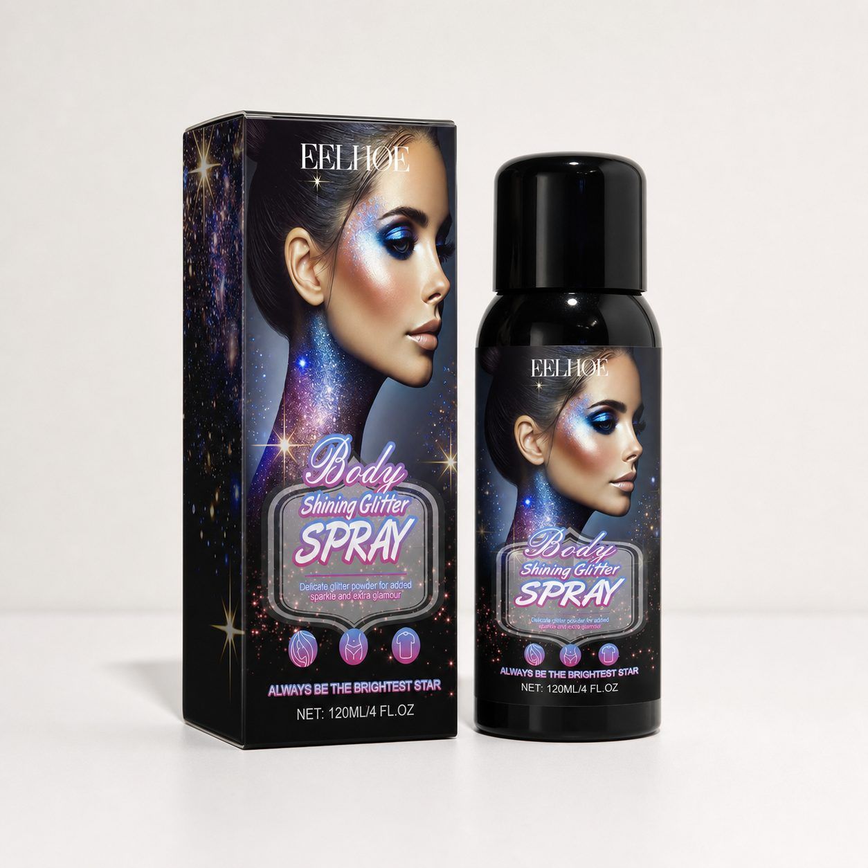 EELHOE Shimmer Cosmetic Spray, 120 ml photo 7