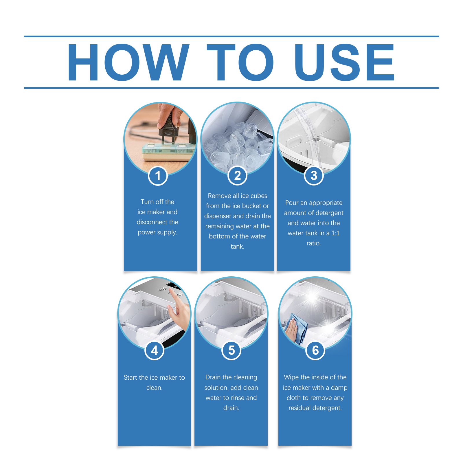 JAKEHOE Ice Machine Cleaner Liquid, 100 ml / 1 Bottle photo 4