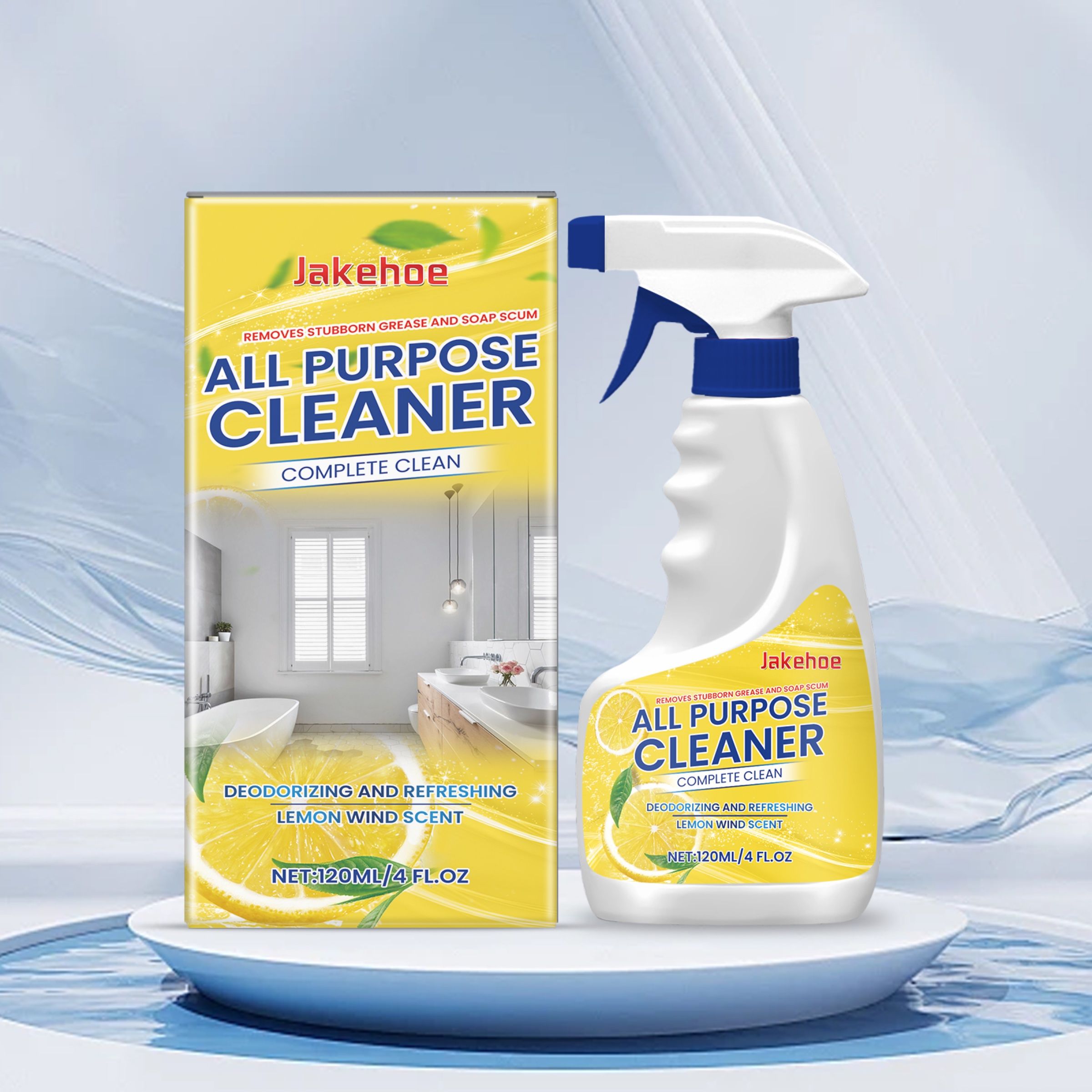 JAKEHOE Multipurpose Surface Cleaner Spray, 120 ml photo 6