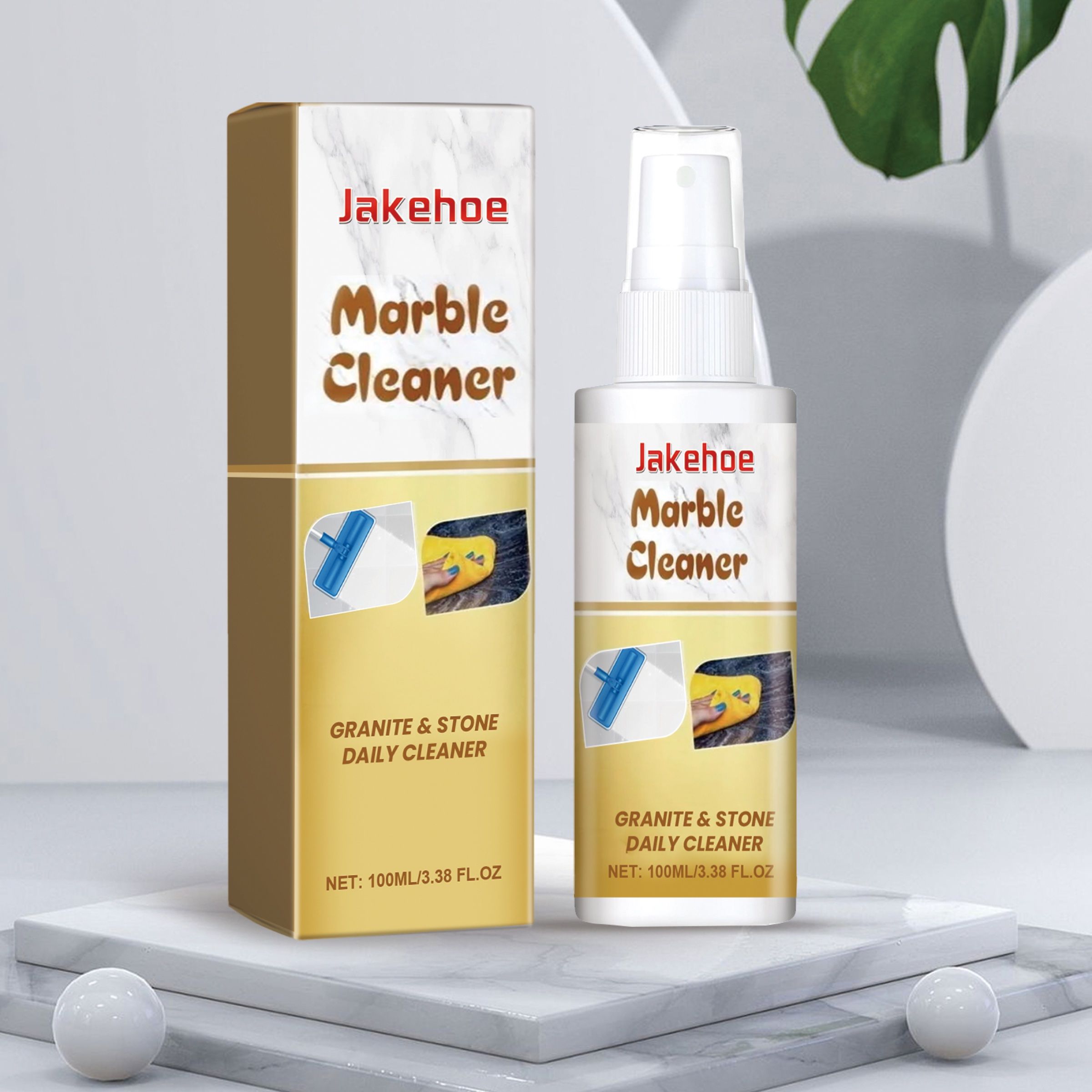 JAKEHOE Marble Surface Cleaner, 100 ml / 1 Bottle photo 5