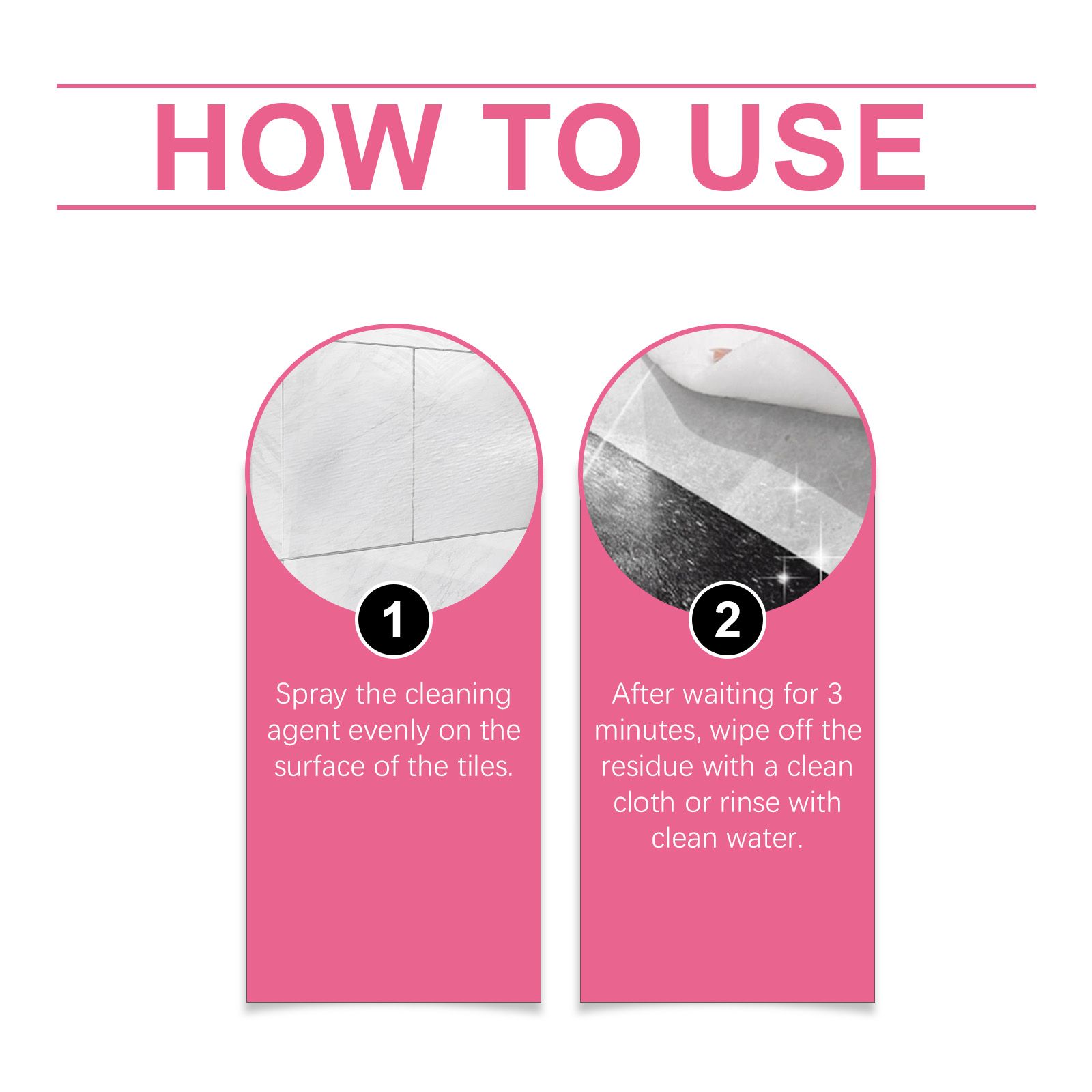 JAKEHOE Tile Surface Cleaner Spray, 120 ml / 1 Bottle photo 2