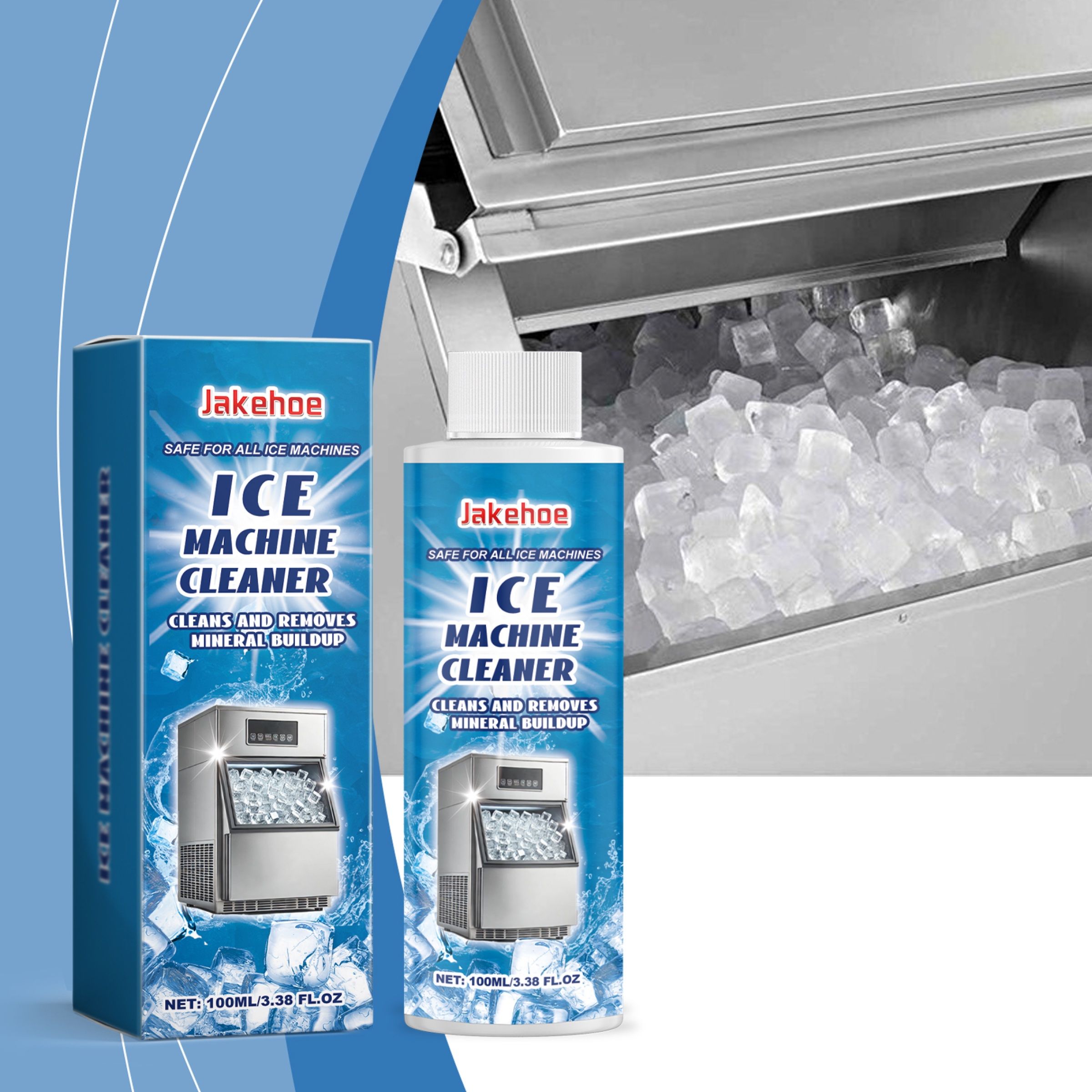 JAKEHOE Ice Machine Cleaner Liquid, 100 ml / 1 Bottle photo 8