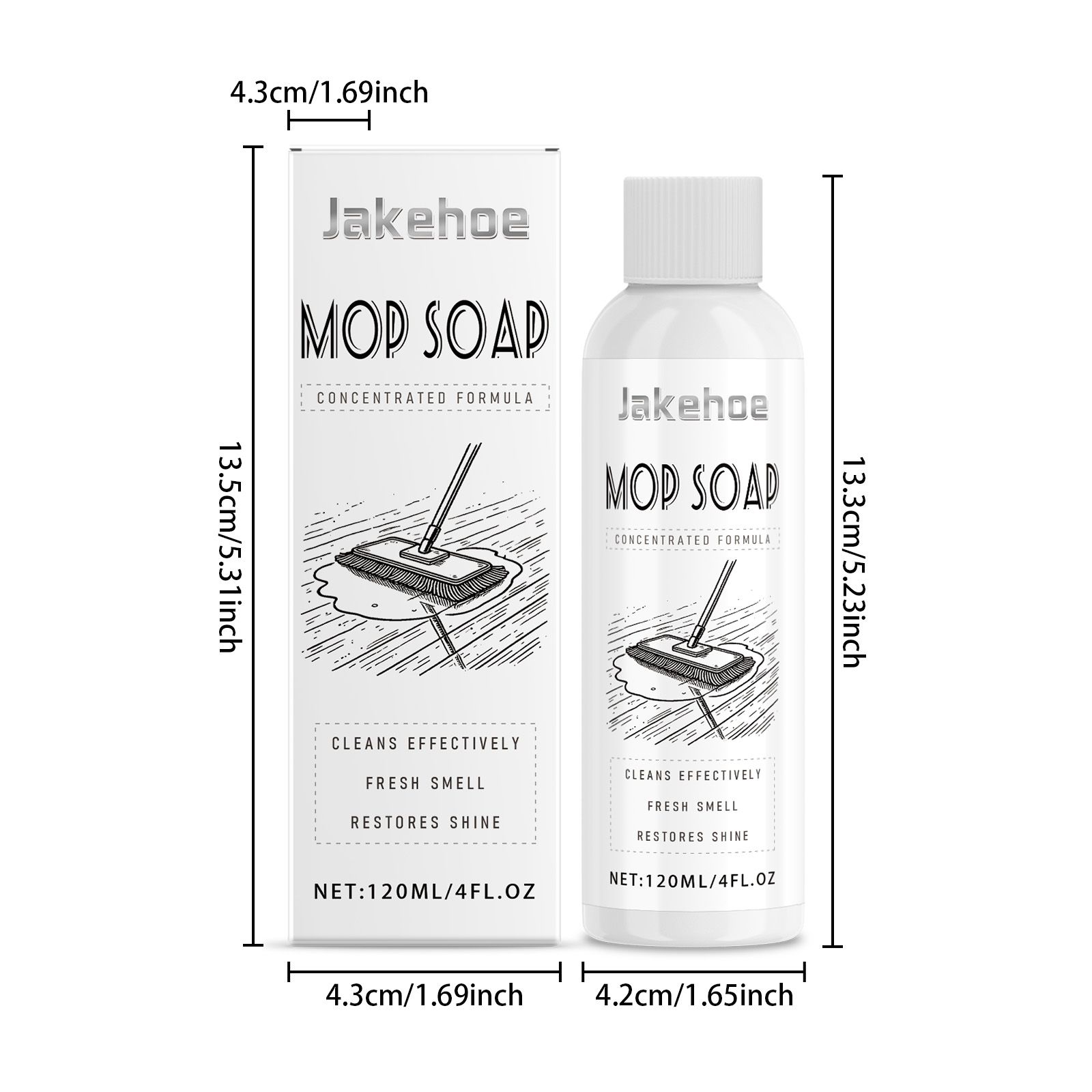 JAKEHOE Mopping Floor Cleaner, 120 ml photo 7