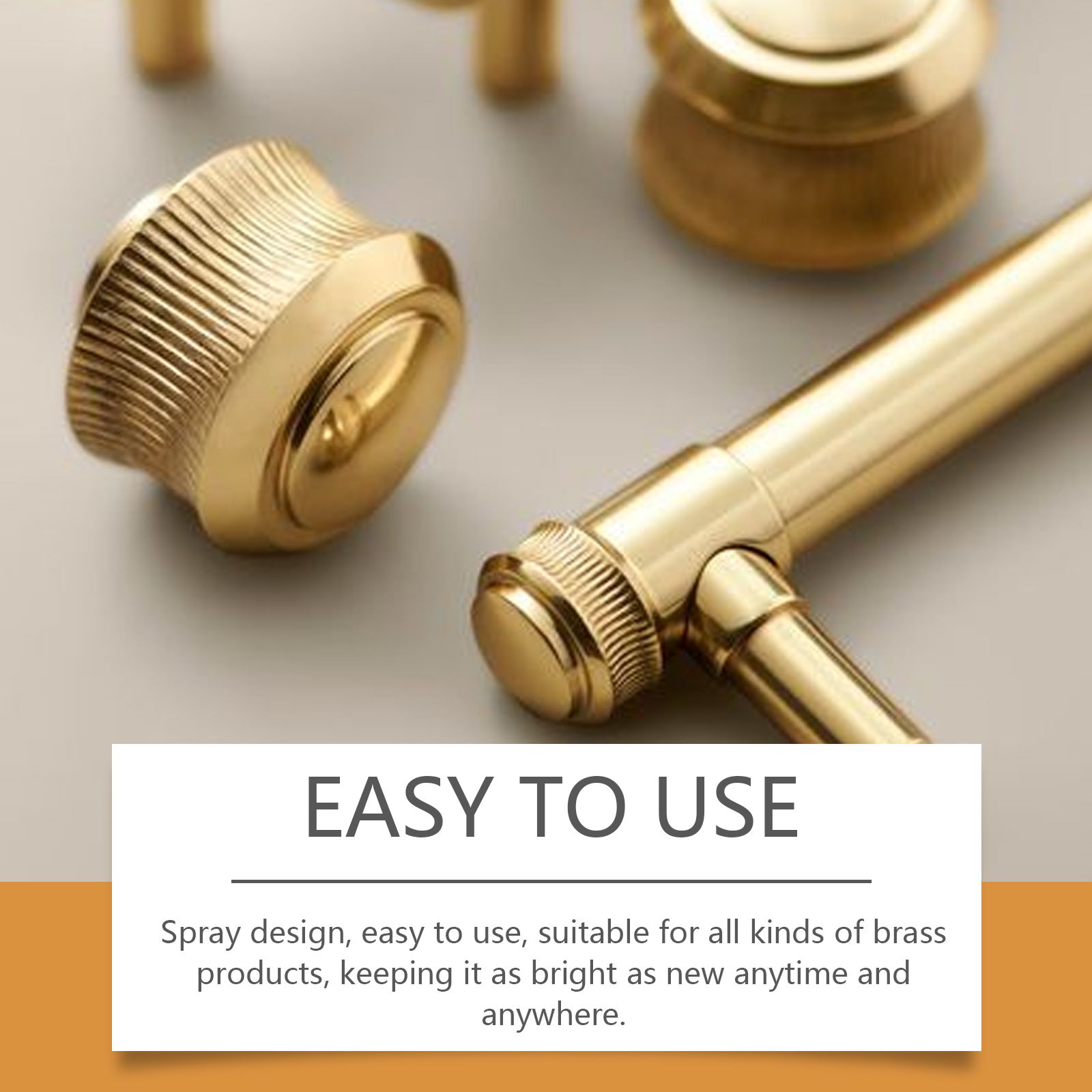 JAKEHOE Brass Cleaning and Polishing Spray, 100 ml / 1 Bottle photo 7