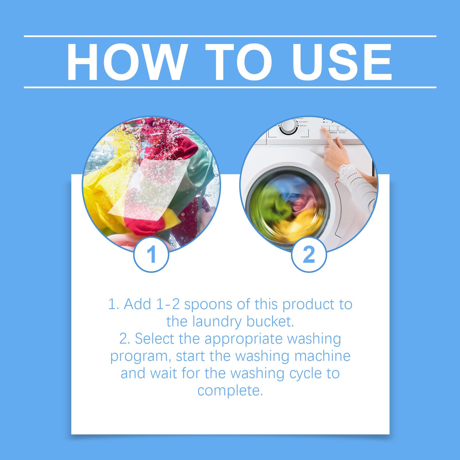 JAYSUING Enzyme Laundry Booster Powder, 100 g / 1 Pack photo 6
