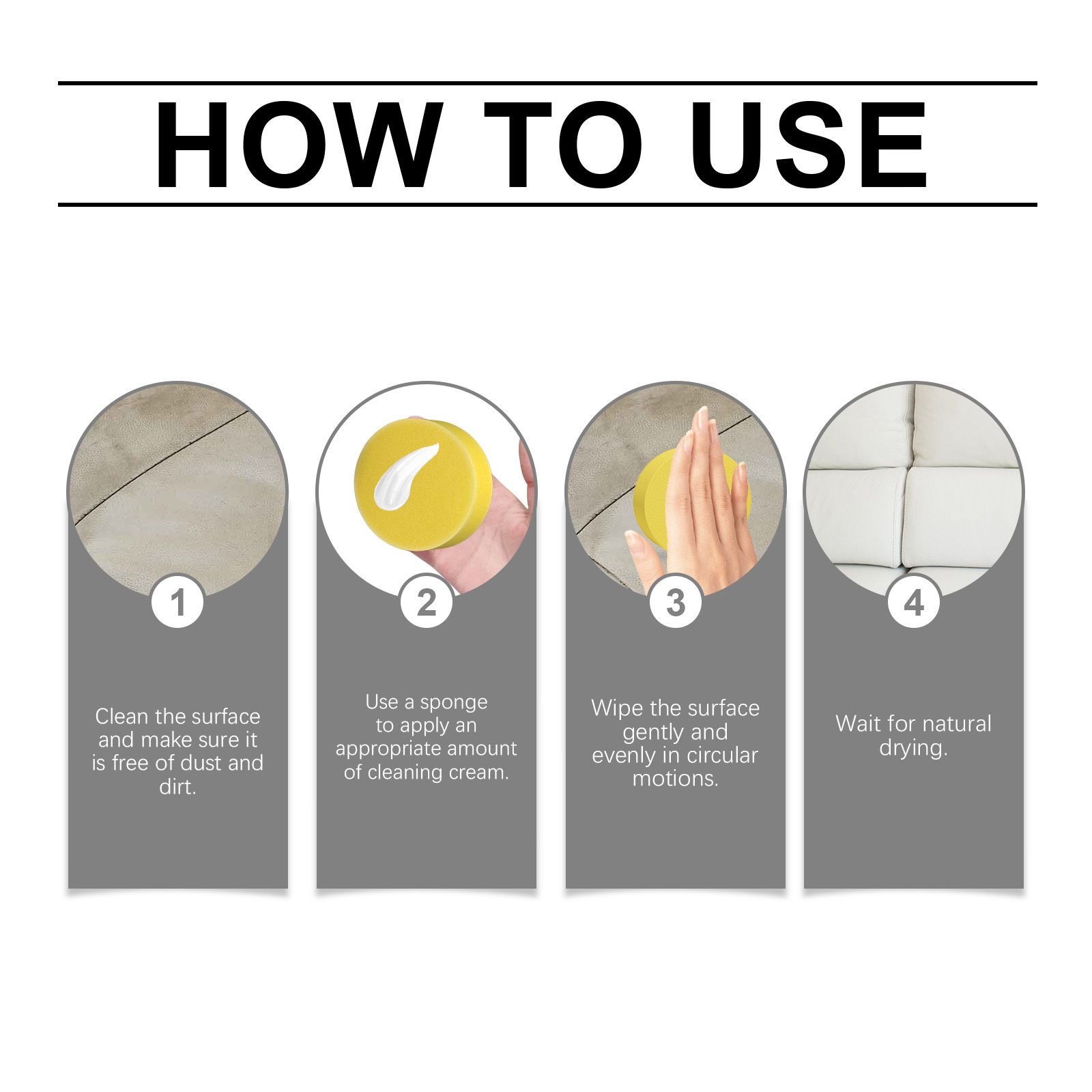 JAKEHOE Leather Cleaning Care Paste Kit, 100 g Kit photo 3
