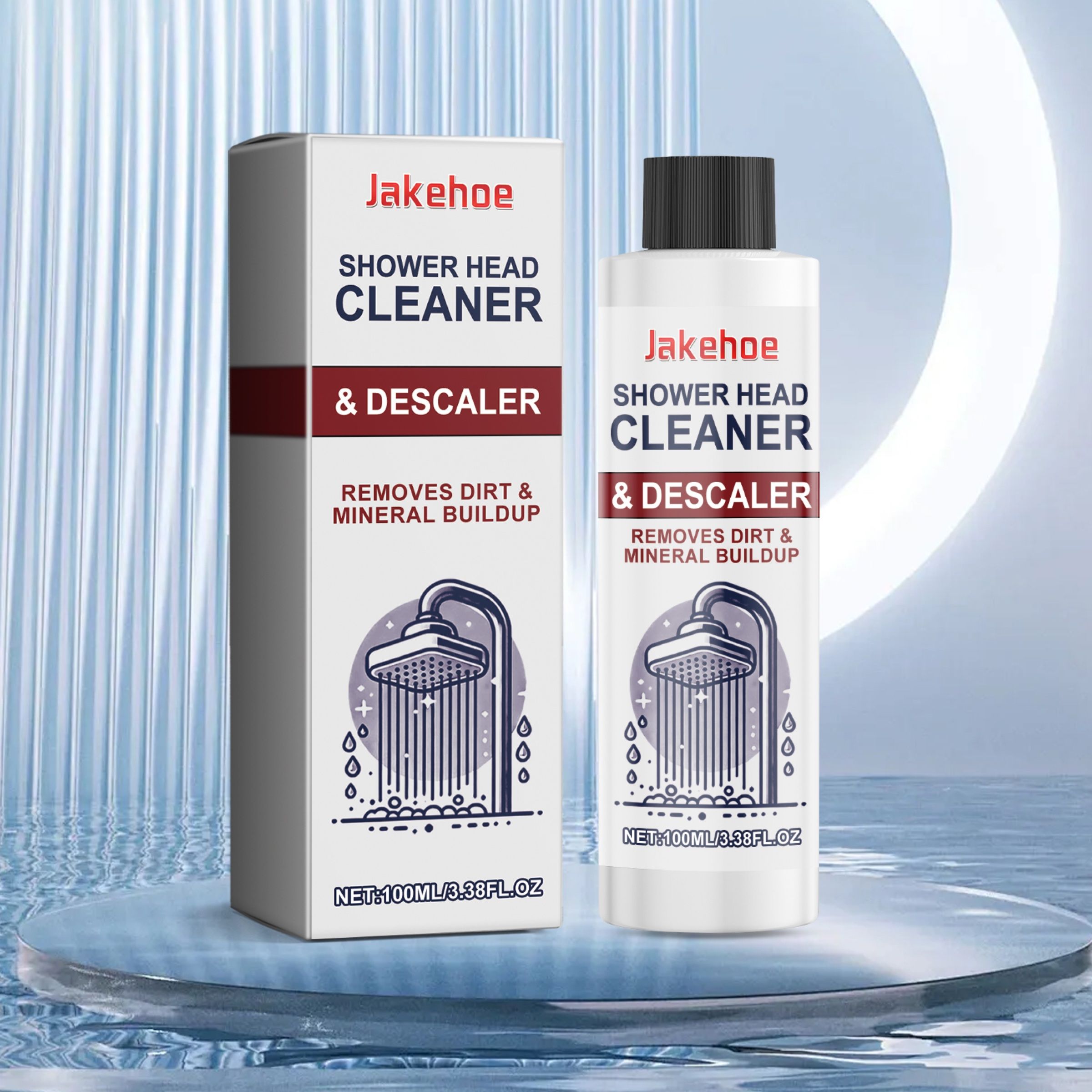 JAKEHOE Showerhead Scale Cleaner Liquid, 100 ml / 1 Bottle photo 4