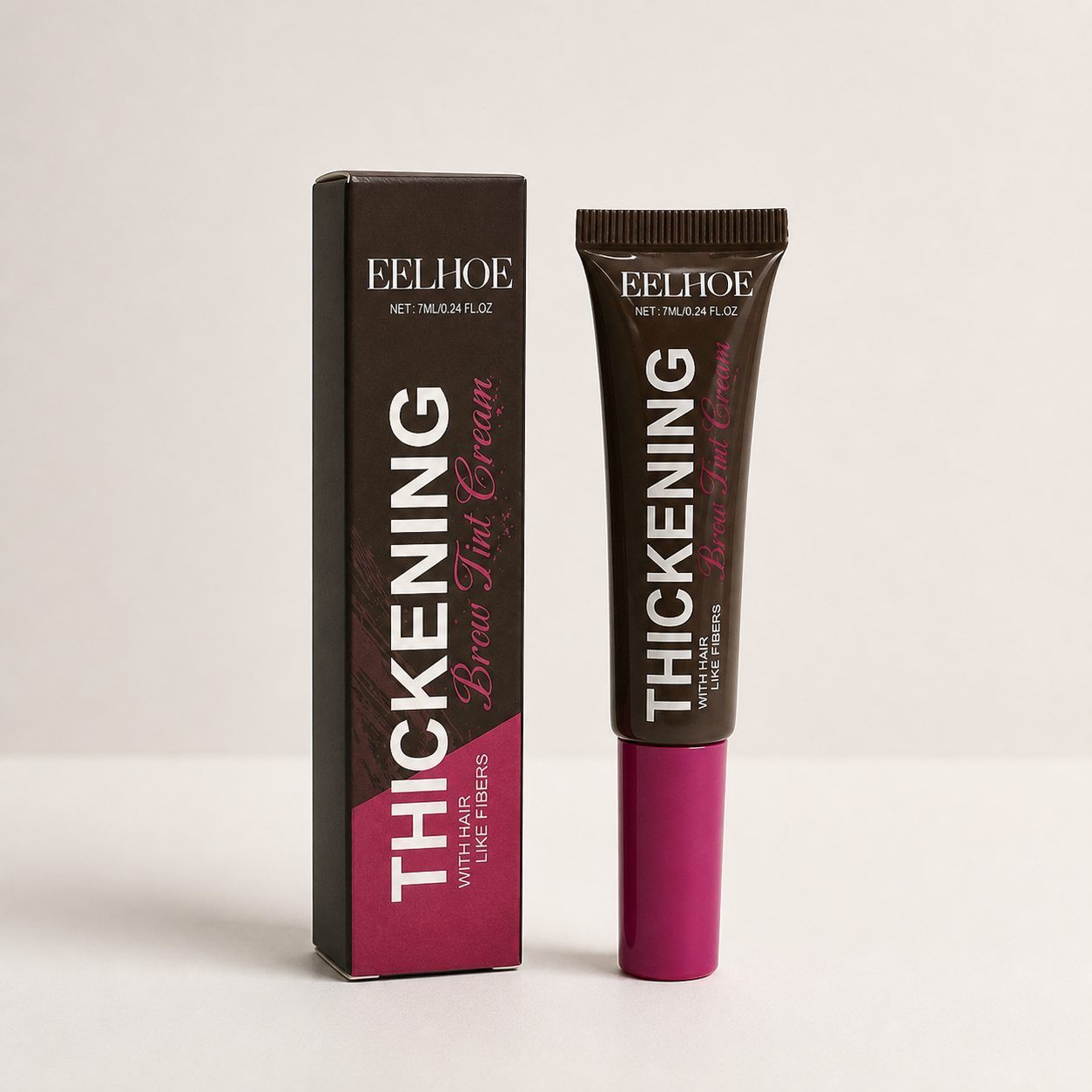 EELHOE Fiber Brow Tint, Coffee Brown, 7 ml photo 6