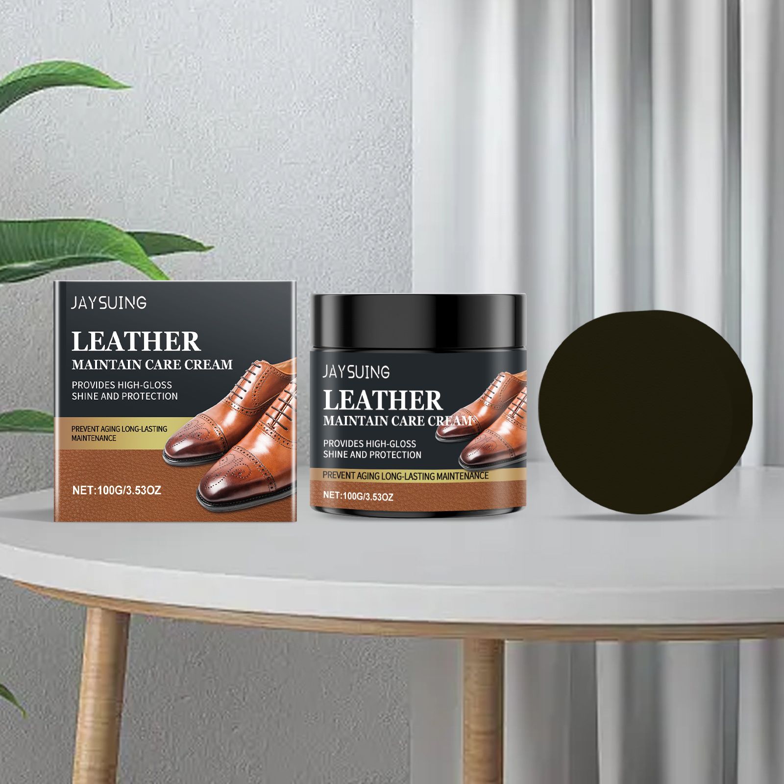 JAYSUING Leather Polishing Care Wax, 100 g / 1 Pack photo 6