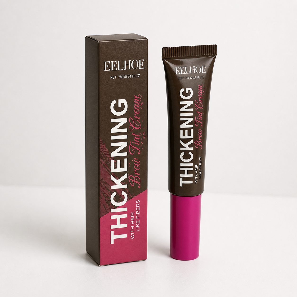 EELHOE Fiber Brow Tint, Brown, 7 ml photo 8