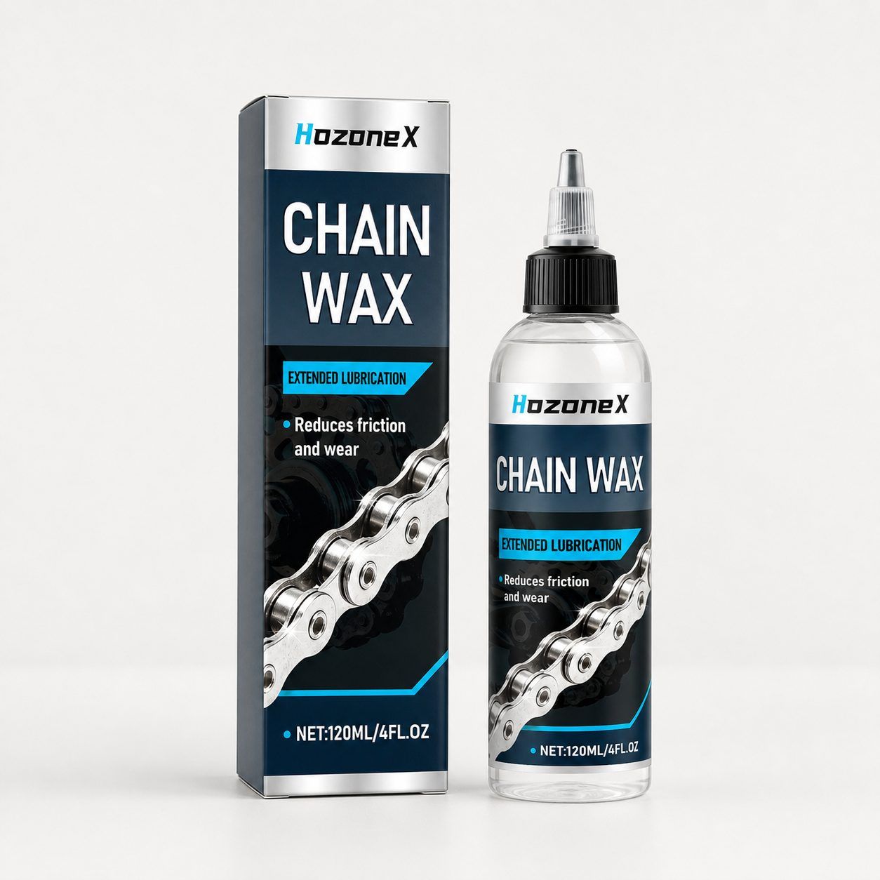 HozoneX Bicycle Chain Wax Lubricant, 120 ml photo 1
