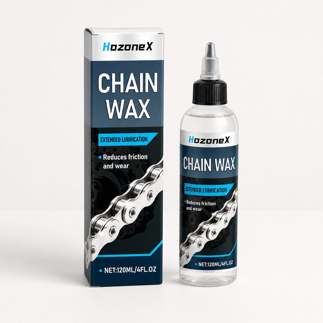 HozoneX Bicycle Chain Wax Lubricant, 120 ml photo 3