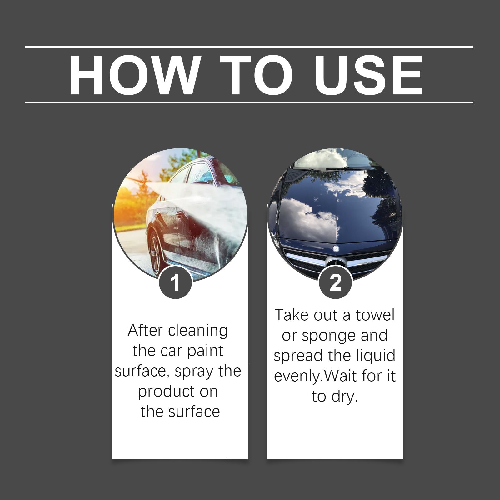 JAYSUING Automotive Ceramic Coating Spray Kit, 120 ml Kit photo 5