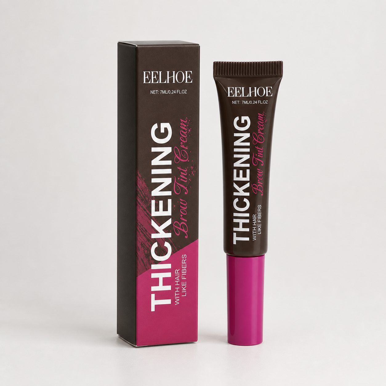 EELHOE Fiber Brow Tint, Brown, 7 ml photo 2