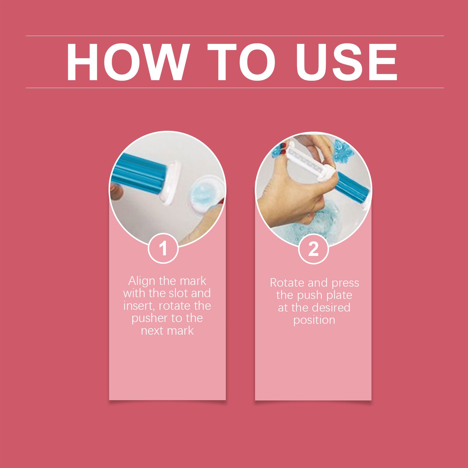JAKEHOE Flower Toilet Gel Stamp Kit, 4 x 46 ml Gel Cartridges with 1 Pusher (184 ml Total) photo 3