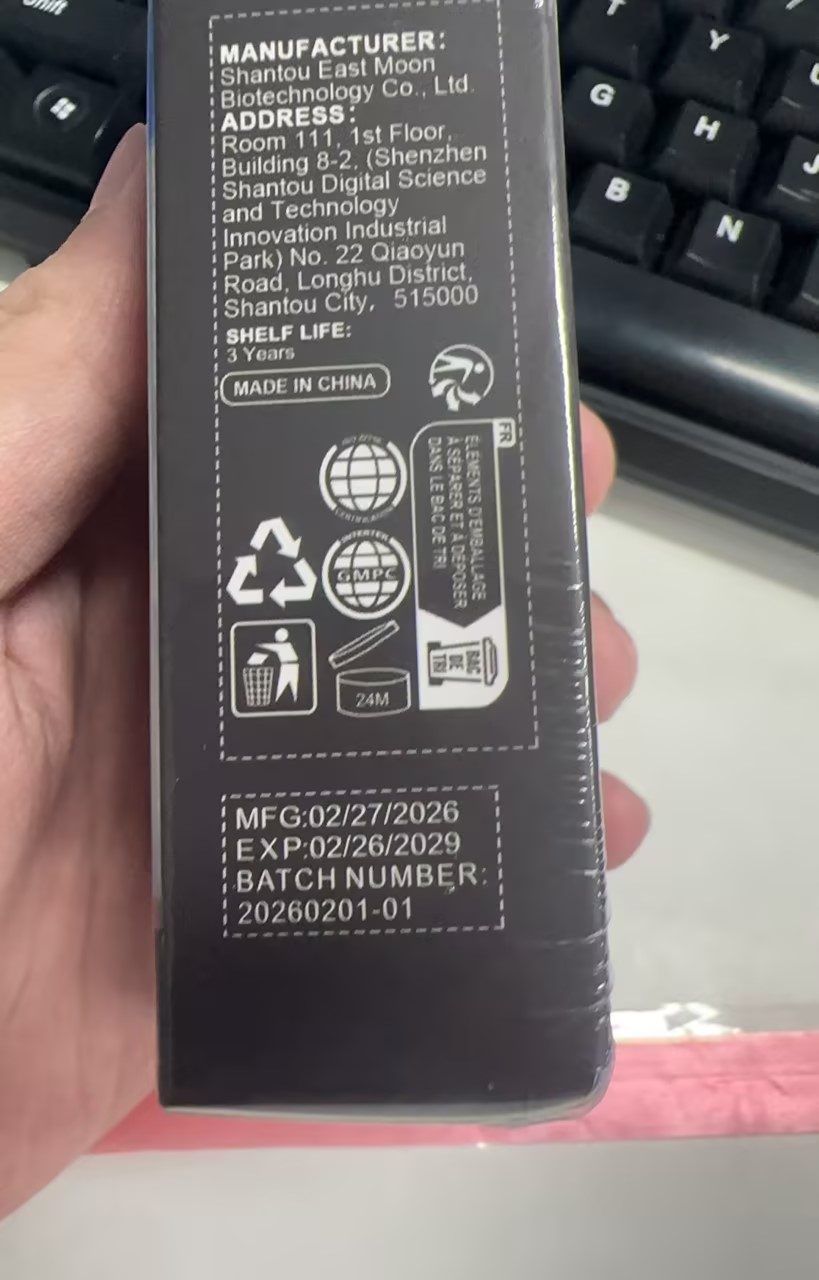 EAST MOON Beard Hair Color Shampoo, 100 ml photo 3