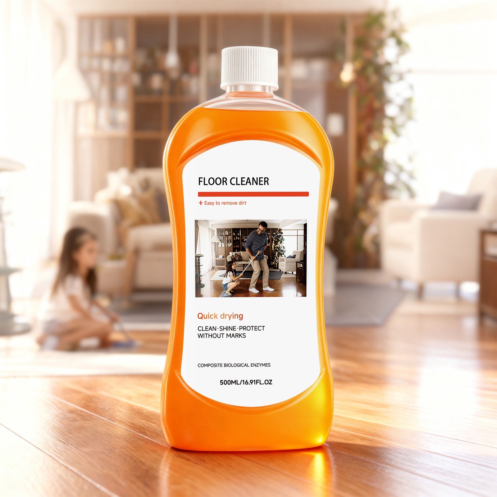 Floor Cleaner Liquid, 500 ml / 1 Bottle photo 7