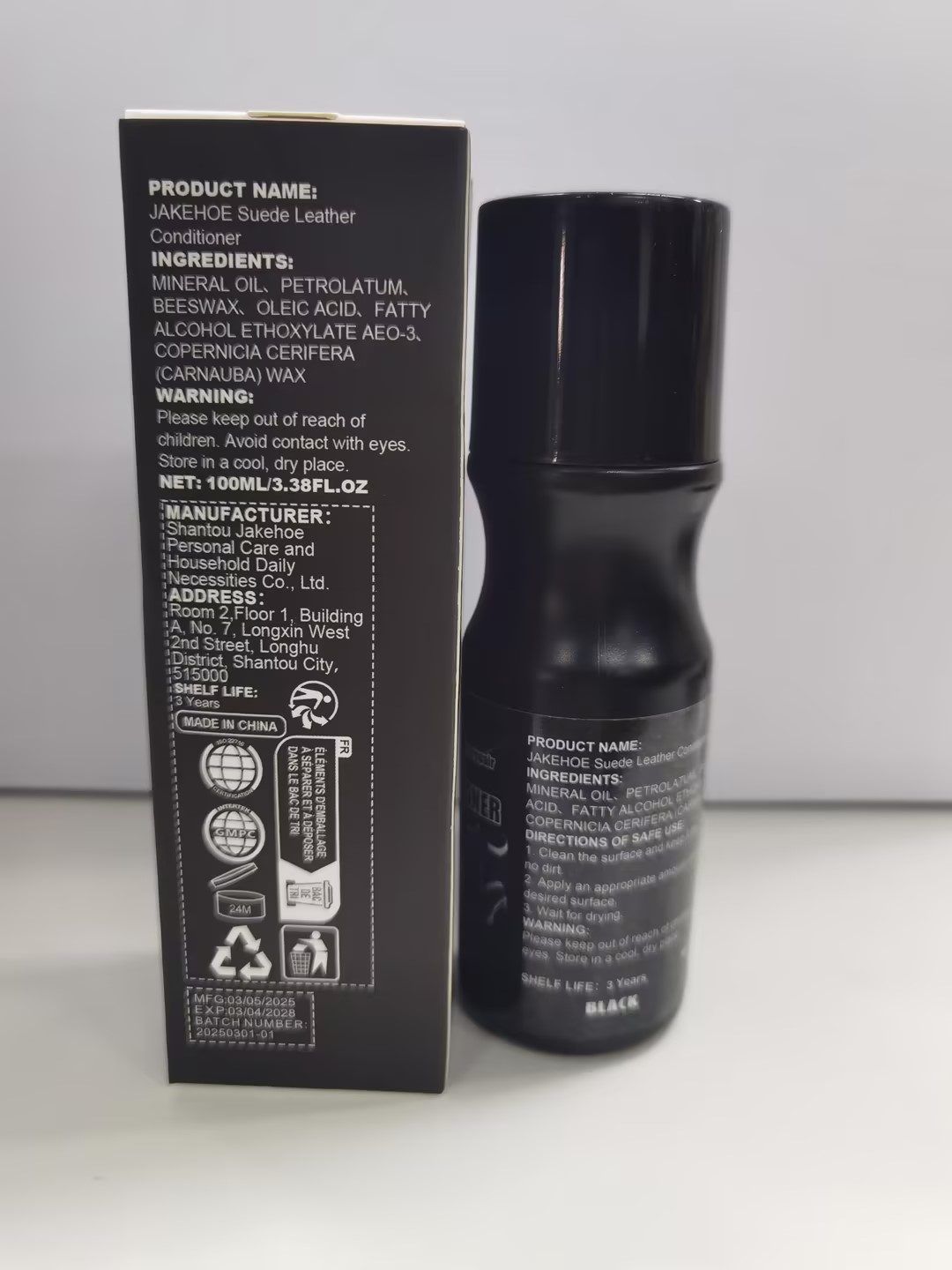 JAKEHOE Suede Leather Conditioner, 100 ml / 1 Bottle photo 3