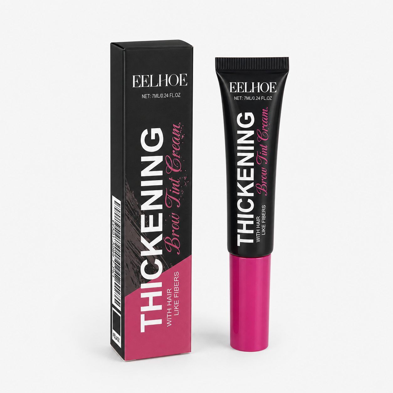 EELHOE Fiber Brow Tint, Black, 7 ml photo 8