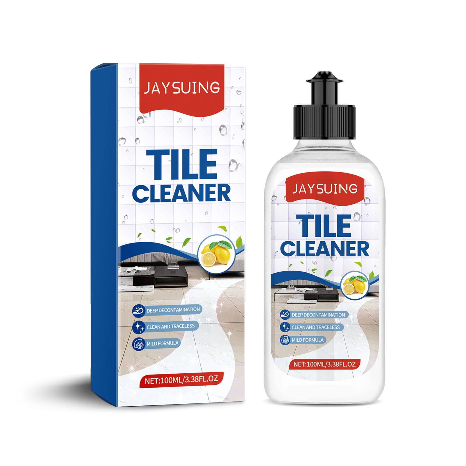 JAYSUING Tile Surface Cleaner Liquid, 100 ml / 1 Bottle photo 1