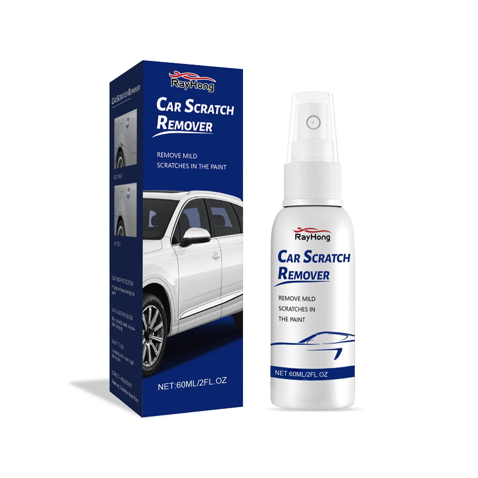 RAYHONG Automotive Paint Scratch Care Spray, 60 ml / 1 Bottle photo 1