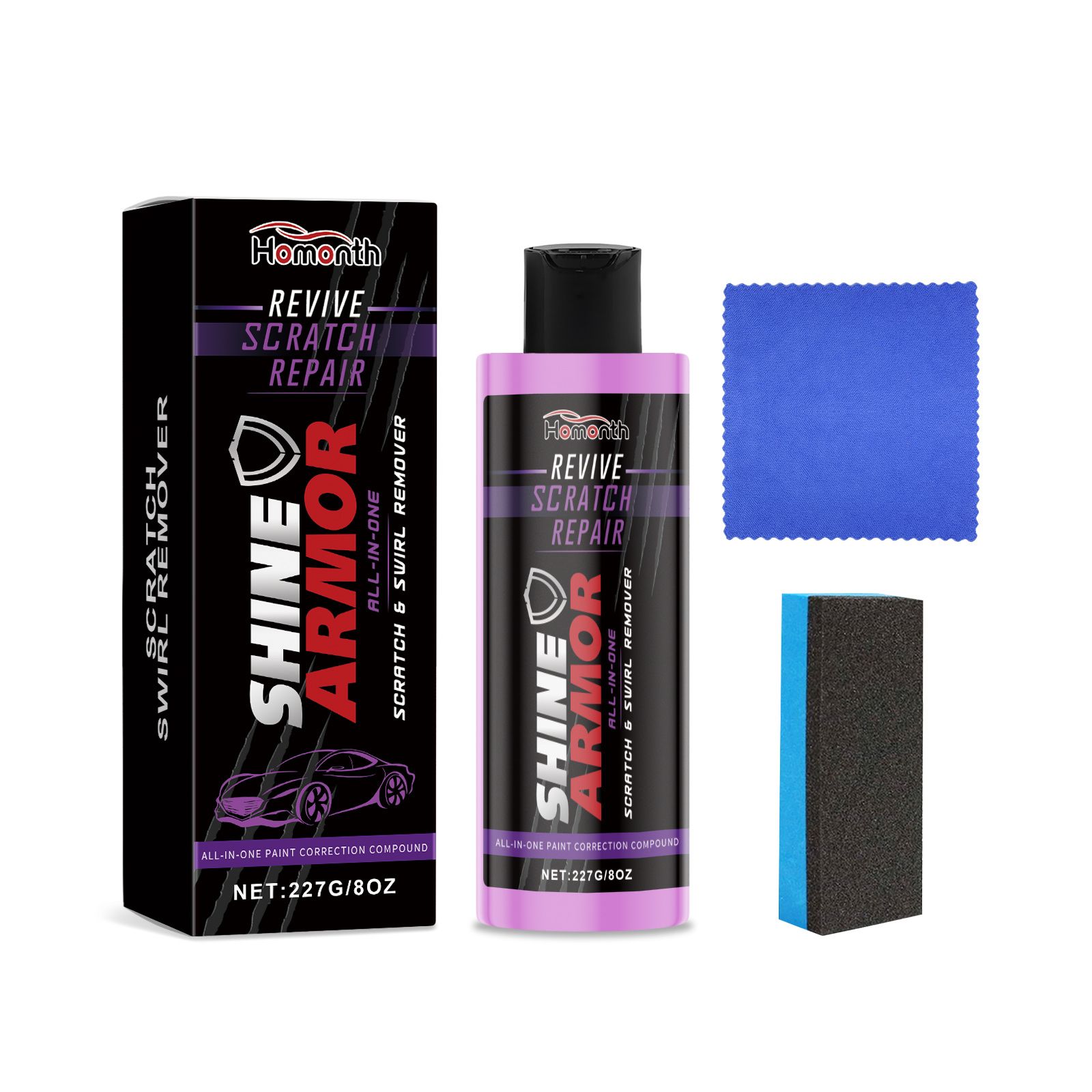 HOMONTH Automotive Paint Scratch Care Kit, 1 Kit photo 1