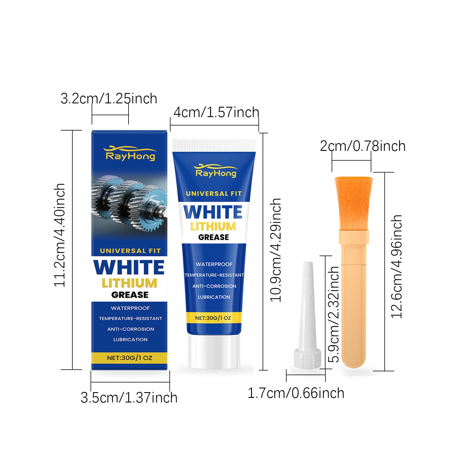 RAYHONG Automotive Maintenance Grease Kit, 30 g Kit photo 2