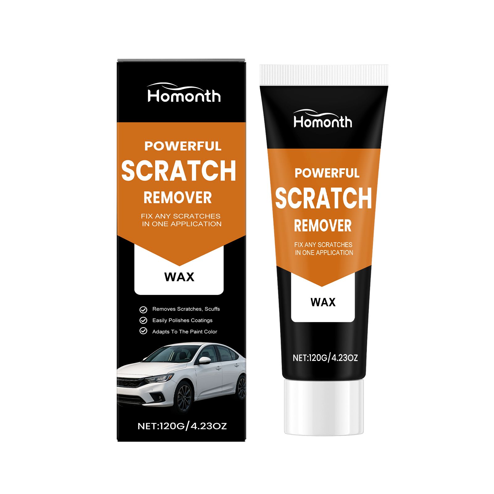 HOMONTH Automotive Paint Scratch Care Paste, 120 g / 1 Pack photo 1
