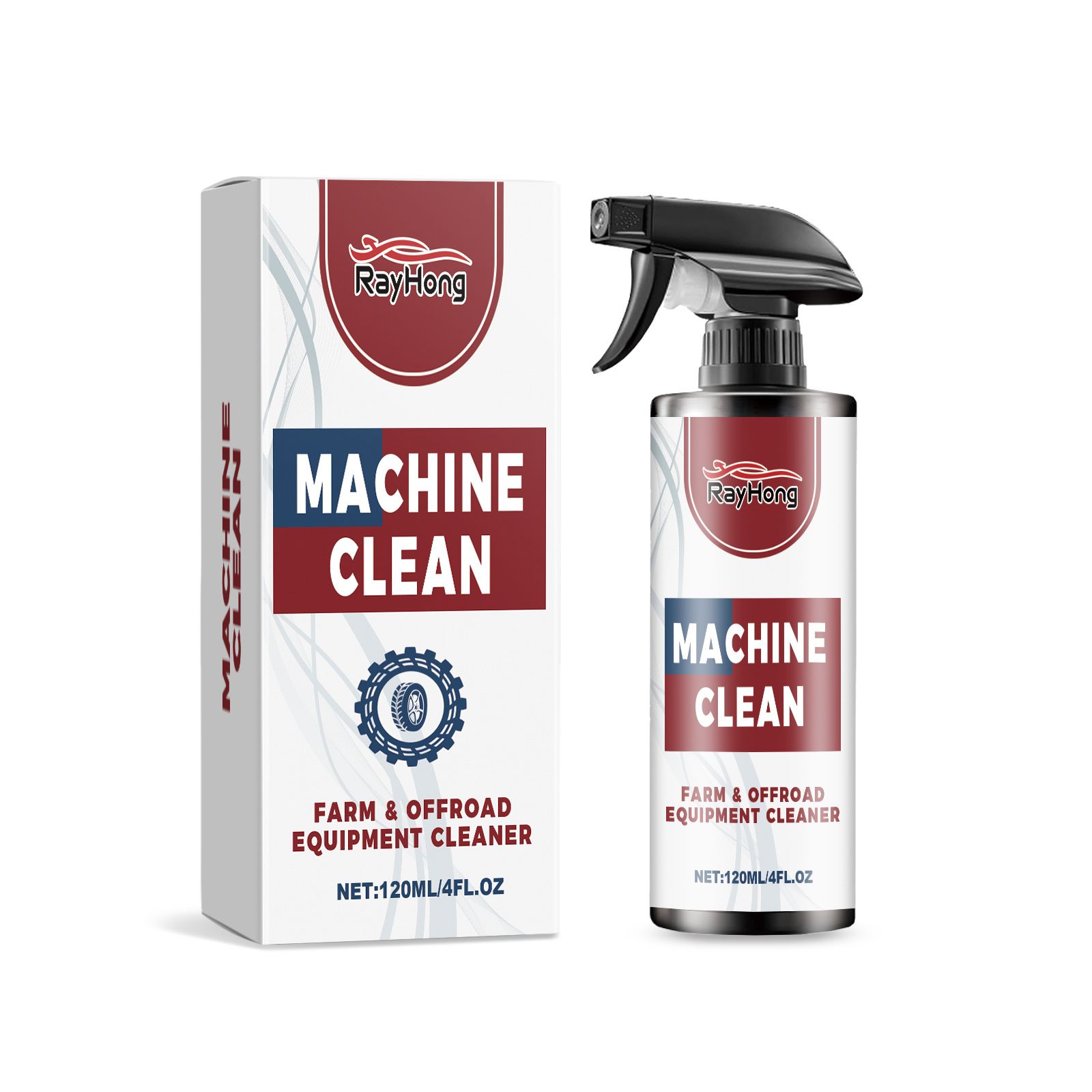 RAYHONG Farm and Off-Road Equipment Cleaner, 120 ml / 1 Bottle photo 1