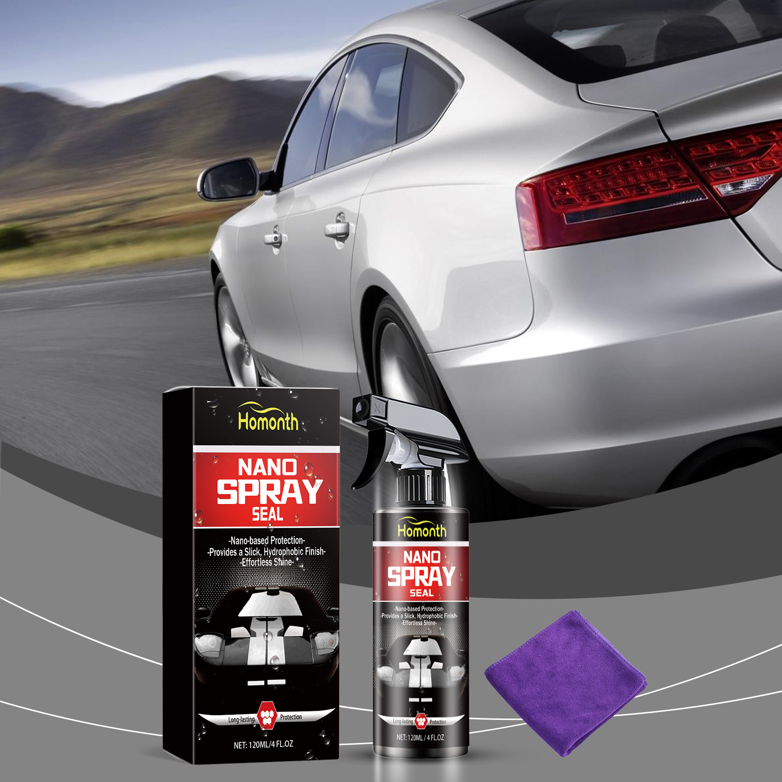 Nano Coating, Car Polish Paint Wax Decontamination Shine Sealant photo 4