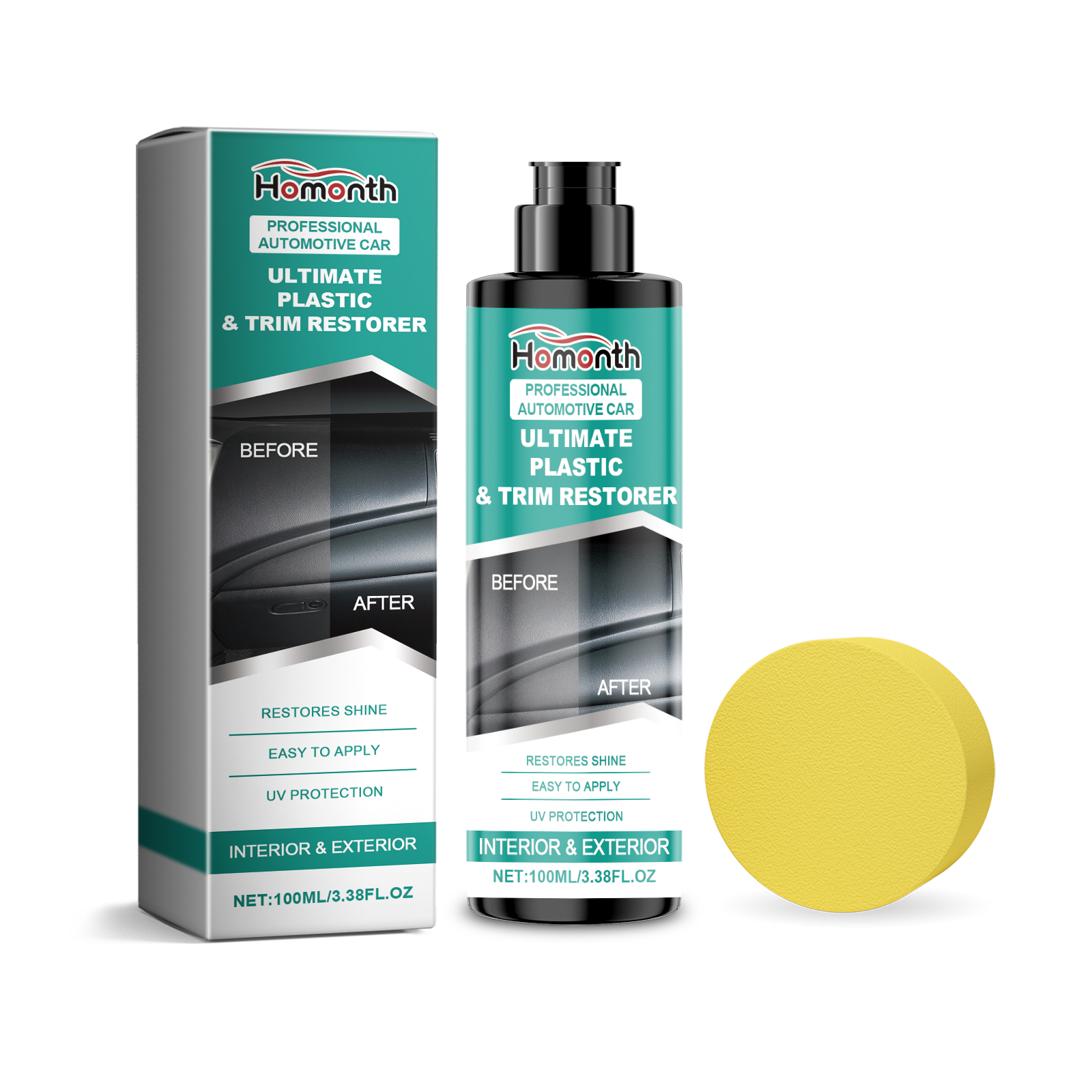Plastic Restoration Cream, Paint Care Polish Wax Decontamination photo 1
