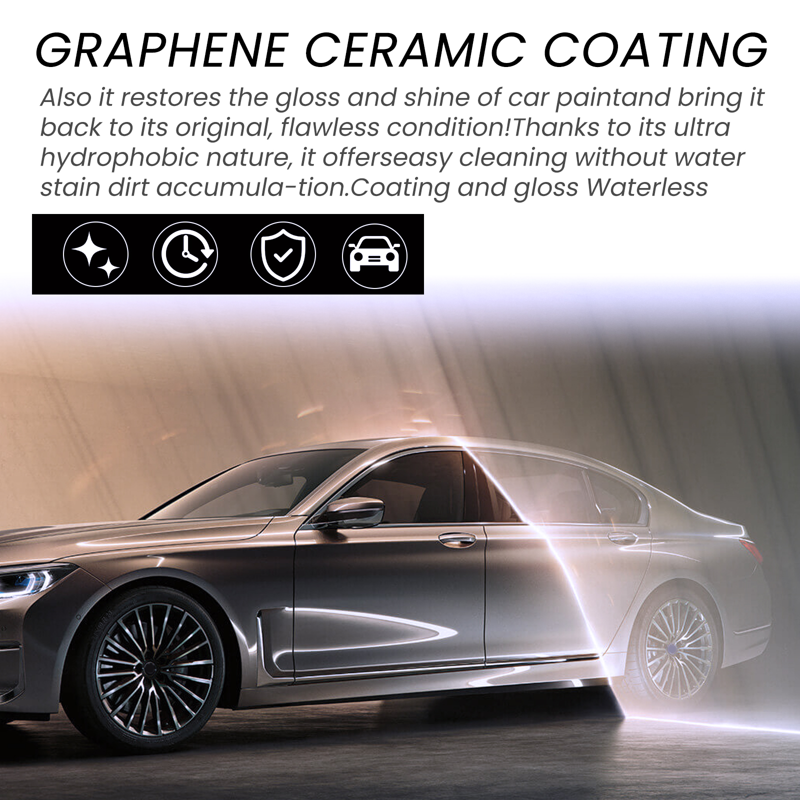 Graphene Ceramic Coating, Superhydrophobic Paint Sealant Glaze photo 2
