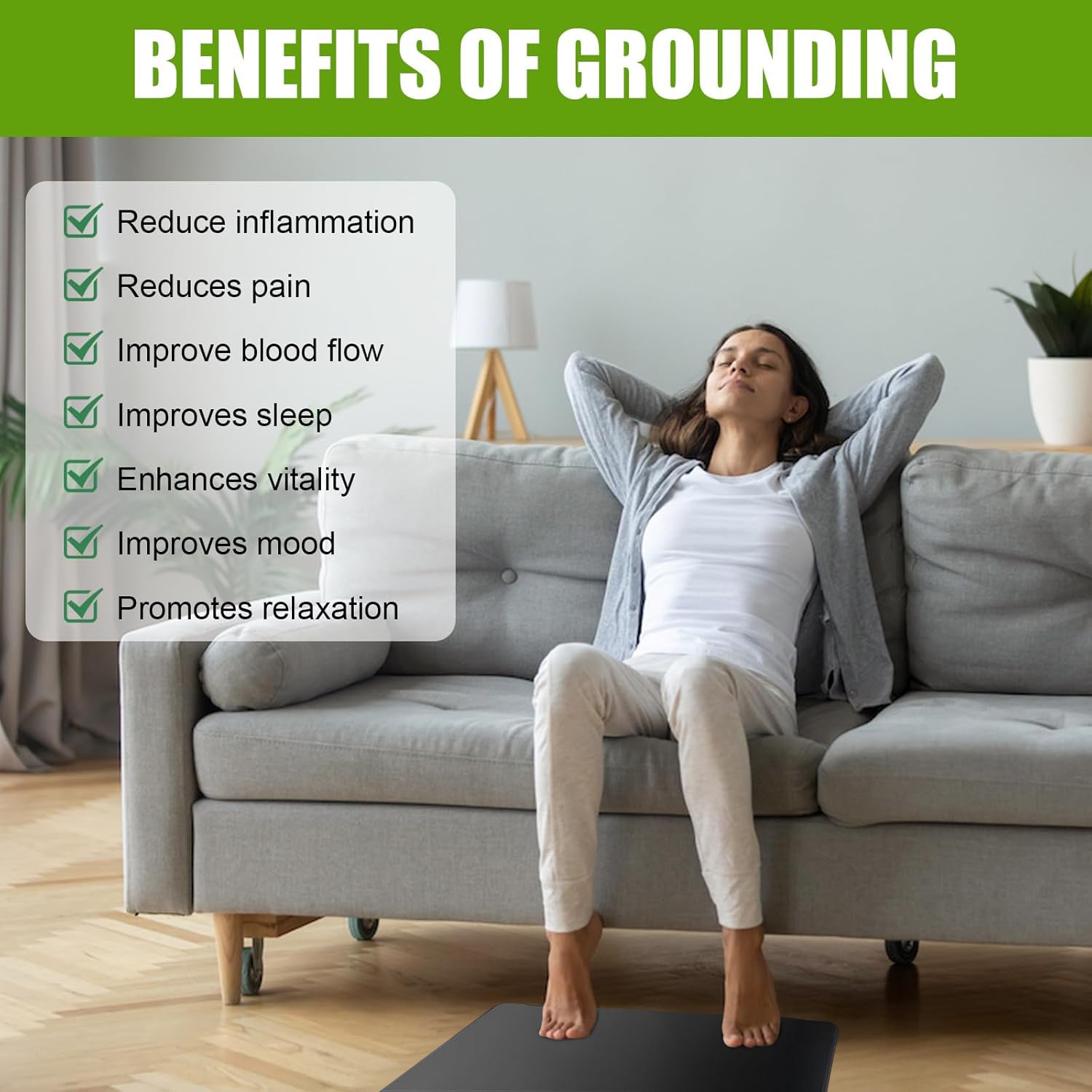 Portable Mat - Multi-Purpose Mat For Home, Office & Travel - Indoor Use Mat photo 5