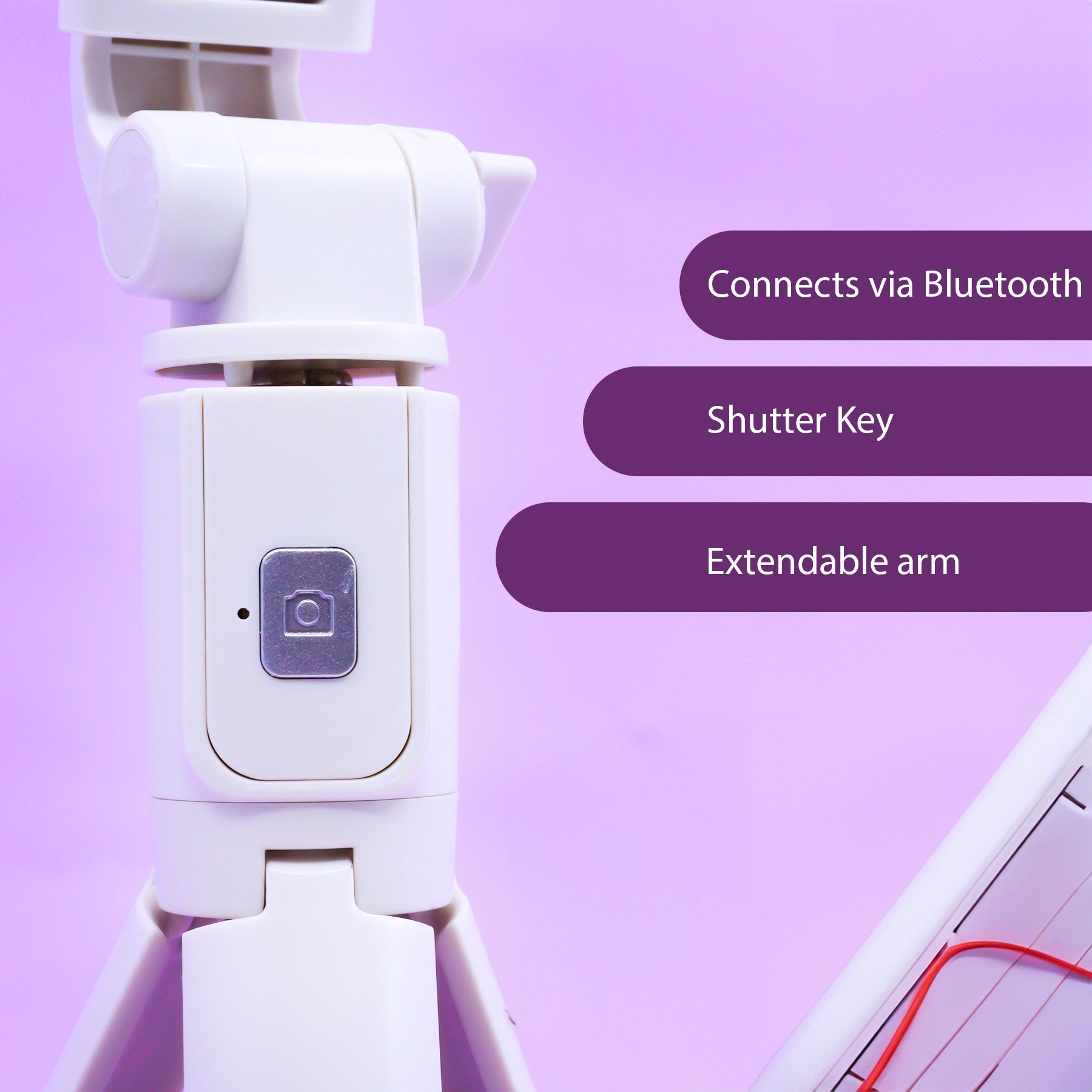 Extendable Smartphone Selfie Stick With Remote photo 2