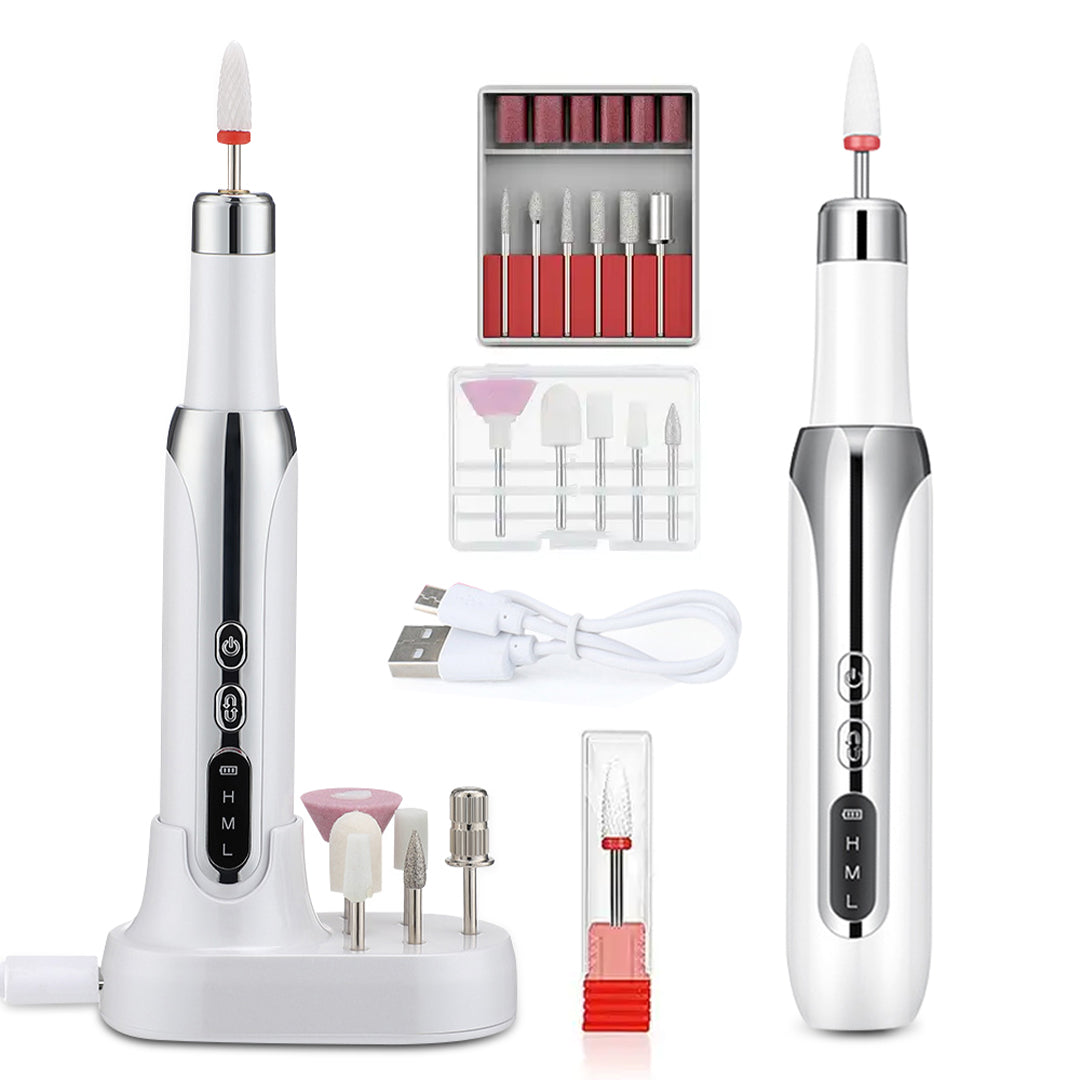 Cordless Electric Nail Drill With 12 Bits And USB Rechargeable Design photo 1