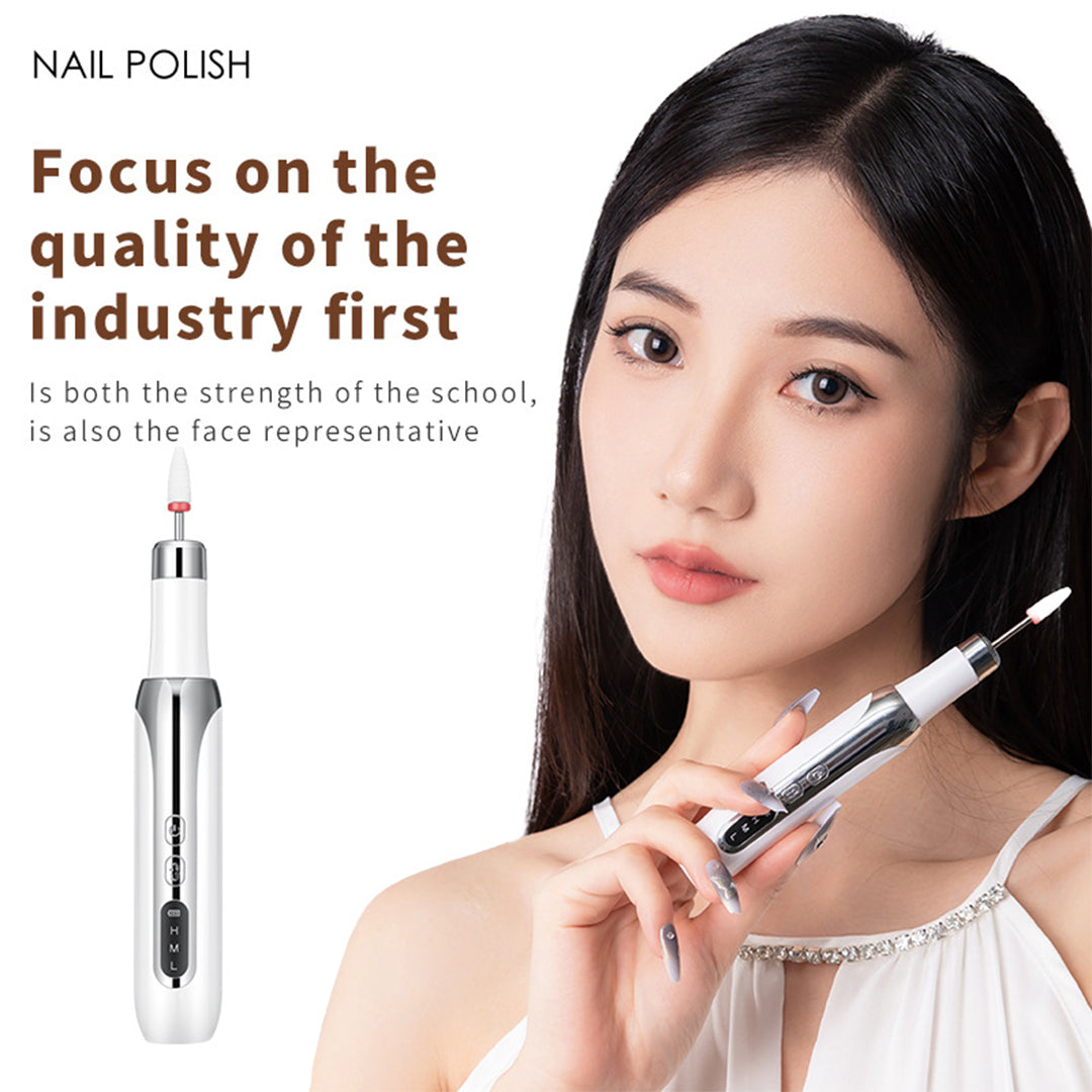 Cordless Electric Nail Drill With 12 Bits And USB Rechargeable Design photo 4