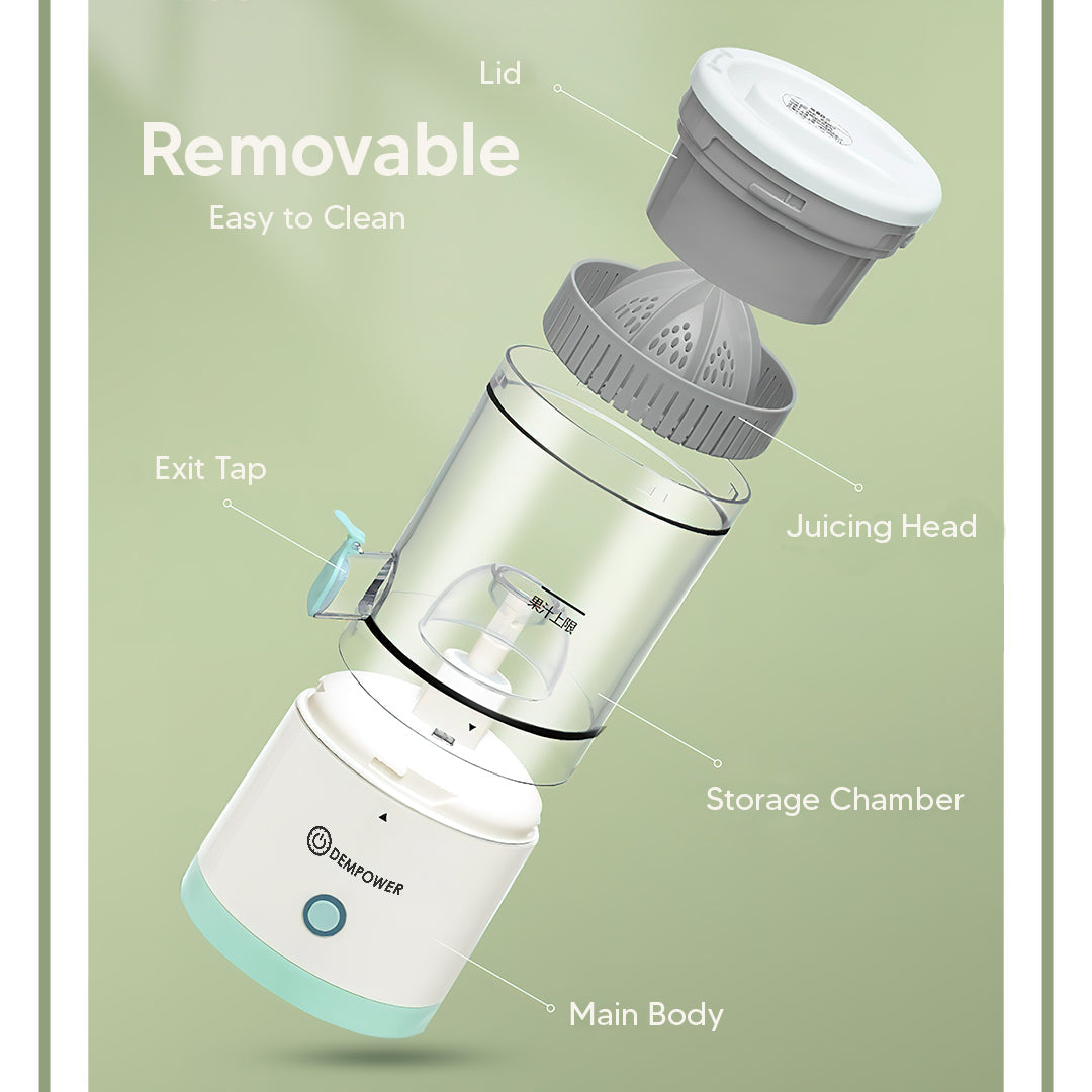 Compact Wireless Juicer - Rechargeable, Powerful Motor & Effortless Cleaning photo 4